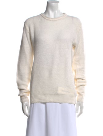 Isaia Linen Crew Neck Sweater