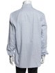 Isaia Plaid Print Long Sleeve Dress Shirt