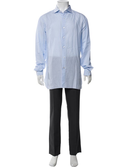 Isaia Long Sleeve Dress Shirt