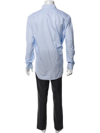 Isaia Long Sleeve Dress Shirt