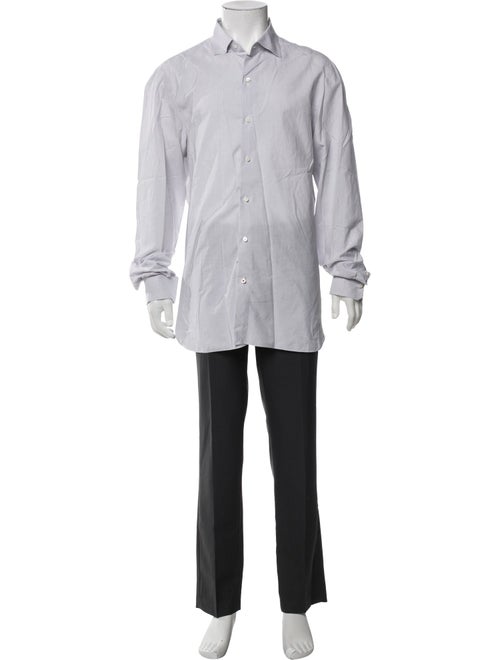 Isaia Long Sleeve Dress Shirt