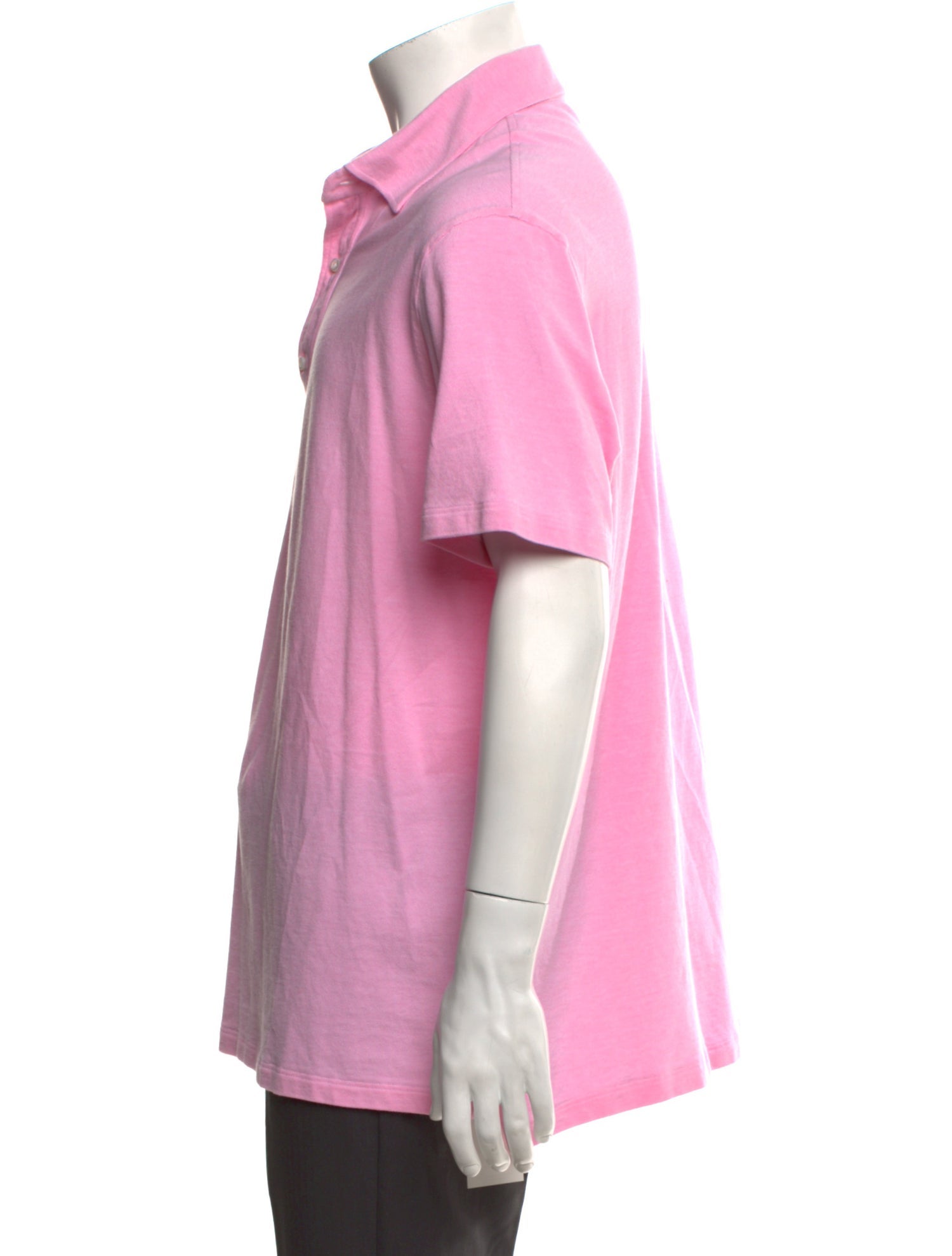 Isaia Collar Short Sleeve Polo Shirt