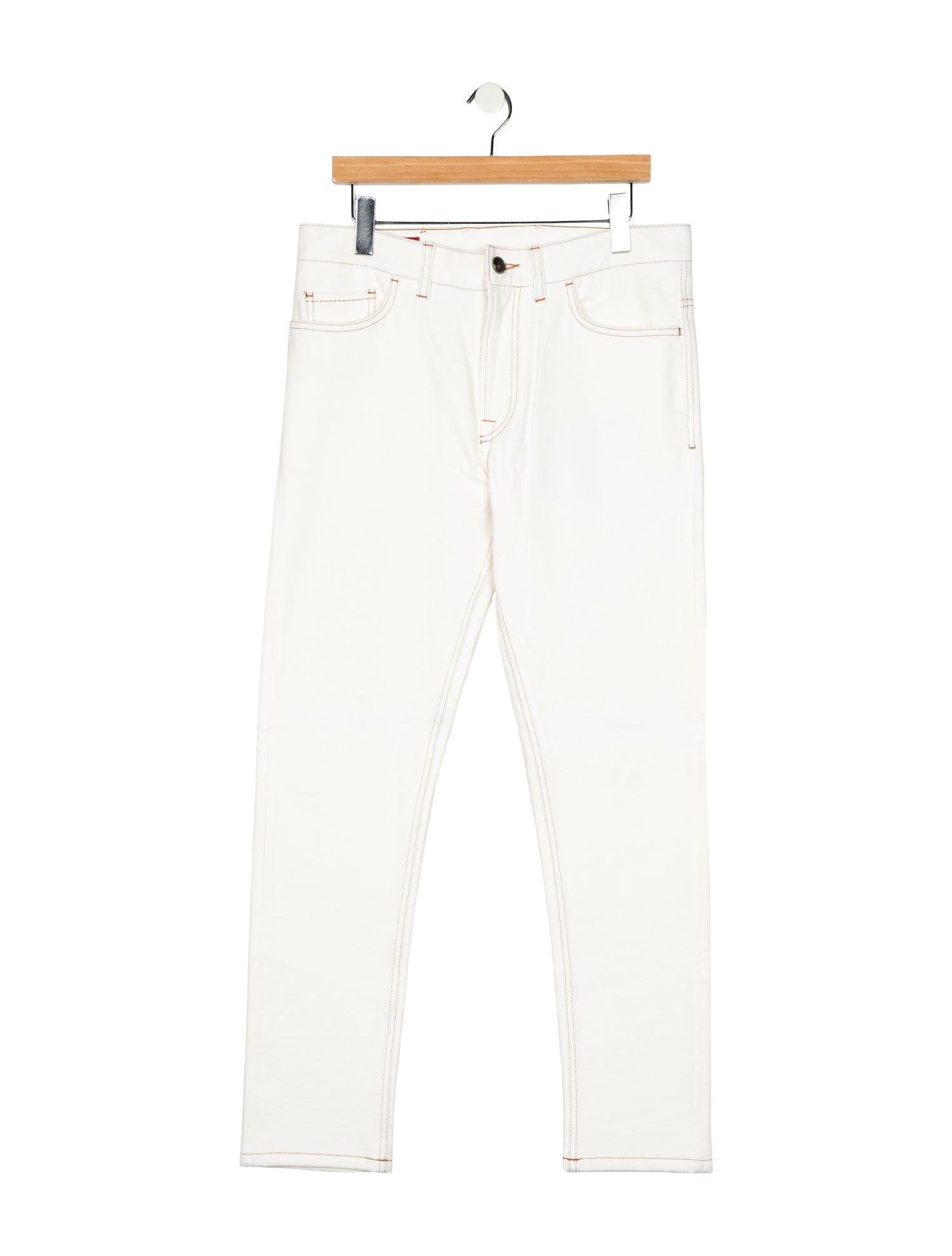 Isaia High-Rise Straight Leg Jeans