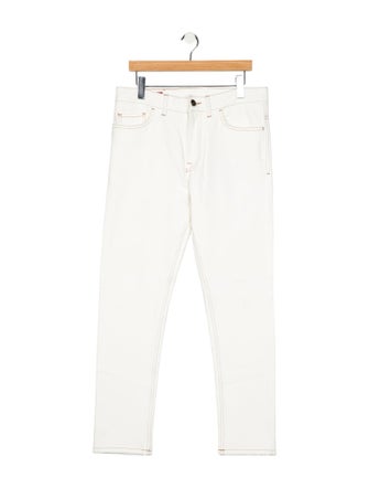 Isaia High-Rise Straight Leg Jeans