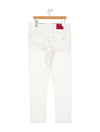 Isaia High-Rise Straight Leg Jeans
