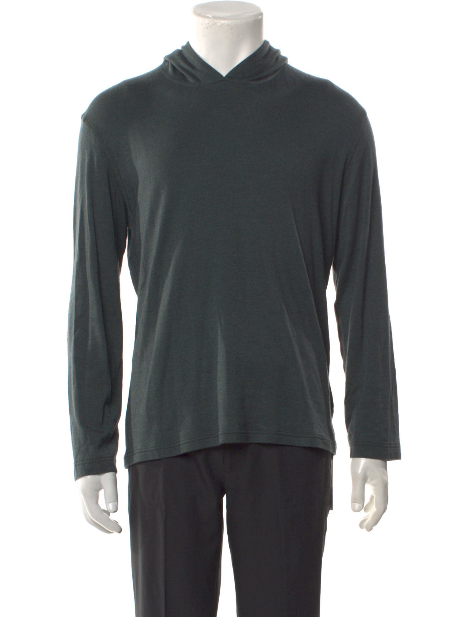 Isaia Cashmere Crew Neck Hoodie