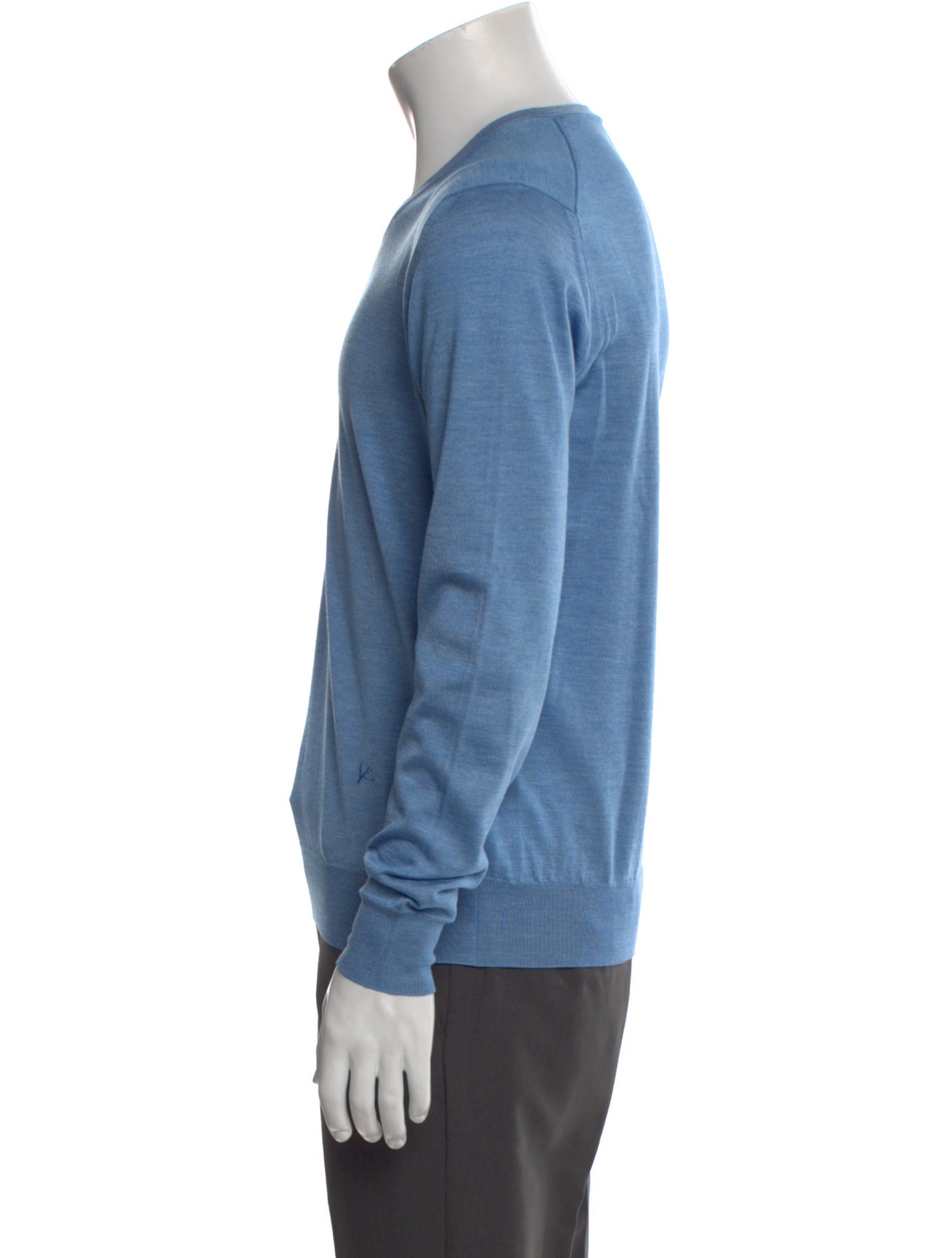 Isaia V-Neck Long Sleeve Pullover