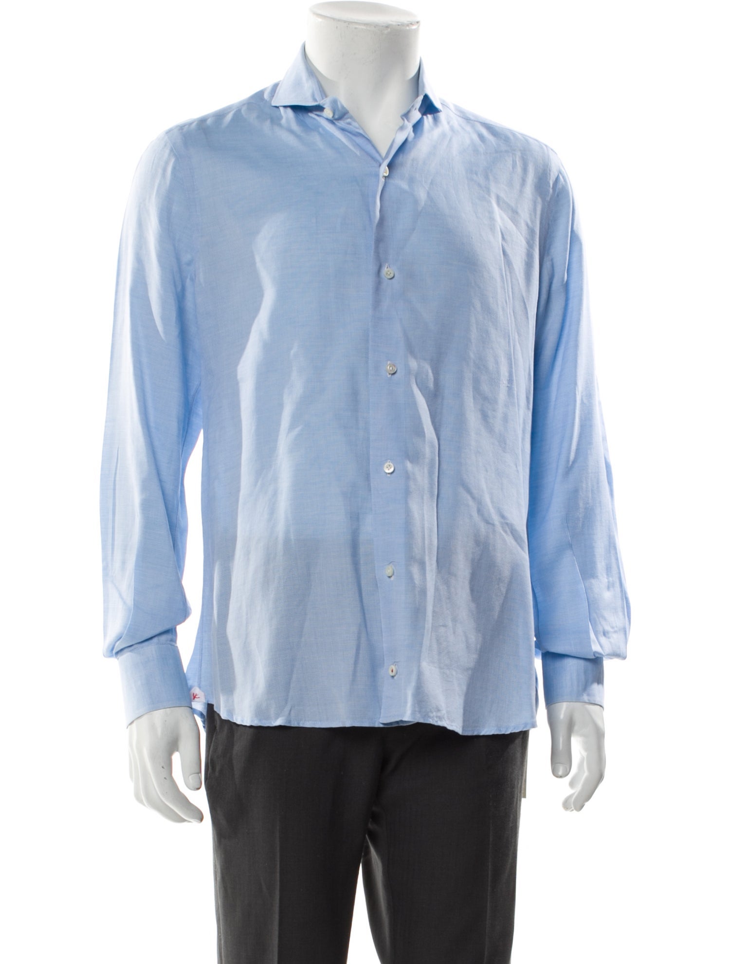 Isaia Long Sleeve Dress Shirt