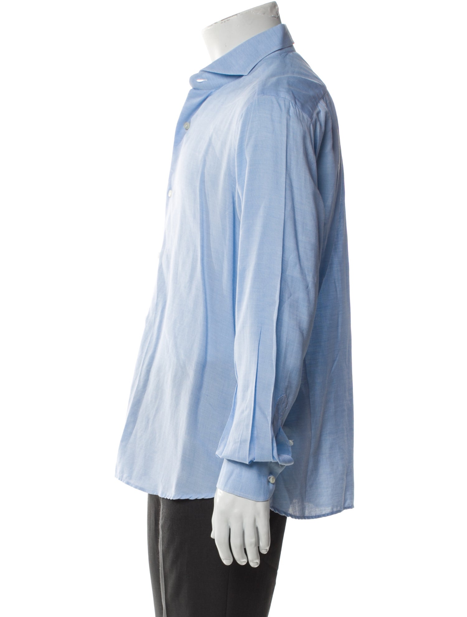 Isaia Long Sleeve Dress Shirt