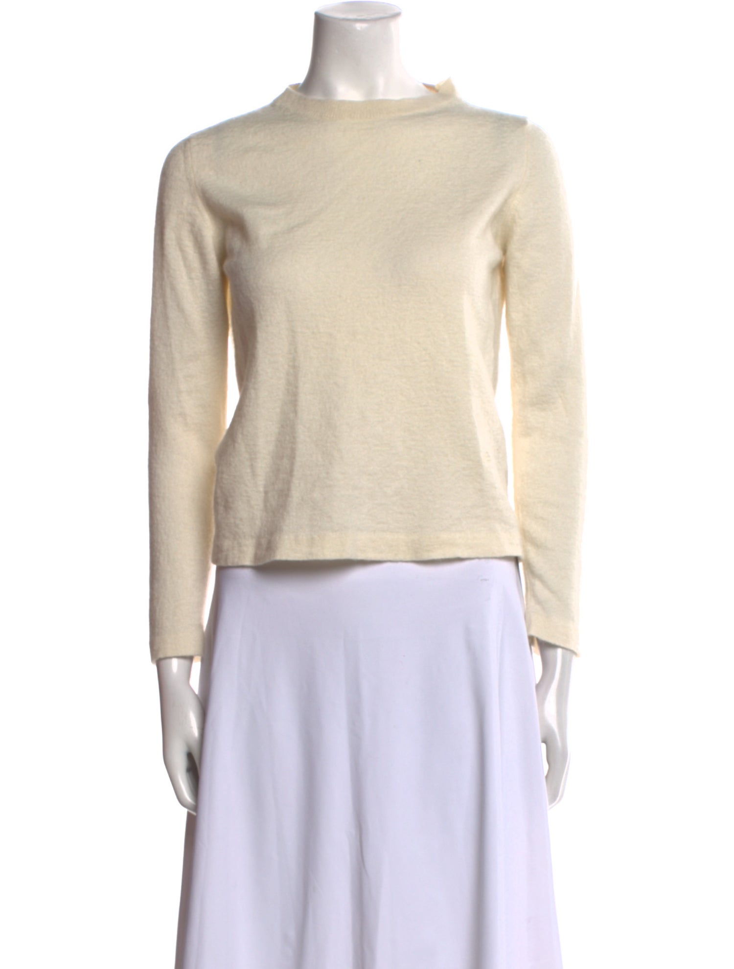 Isaia Cashmere Bateau Neckline Sweater