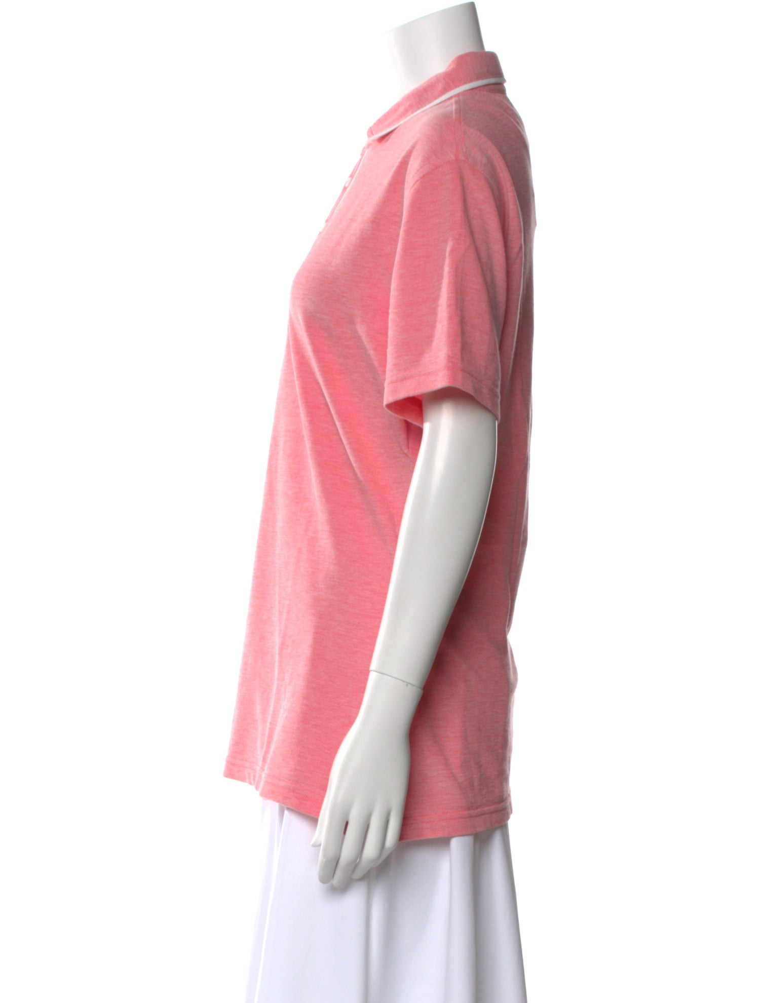 Isaia Mock Neck Short Sleeve Polo