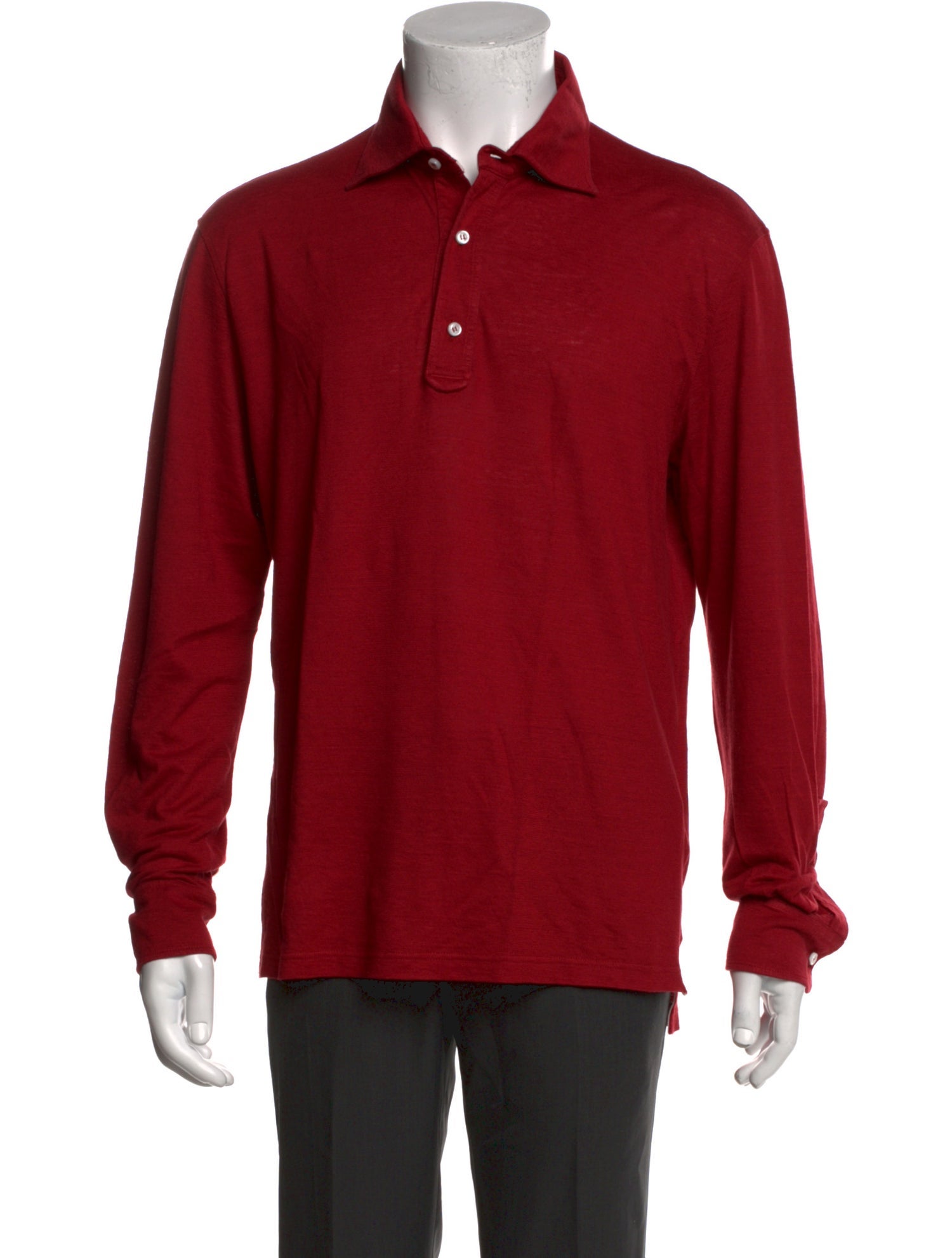 Isaia Linen Long Sleeve Shirt