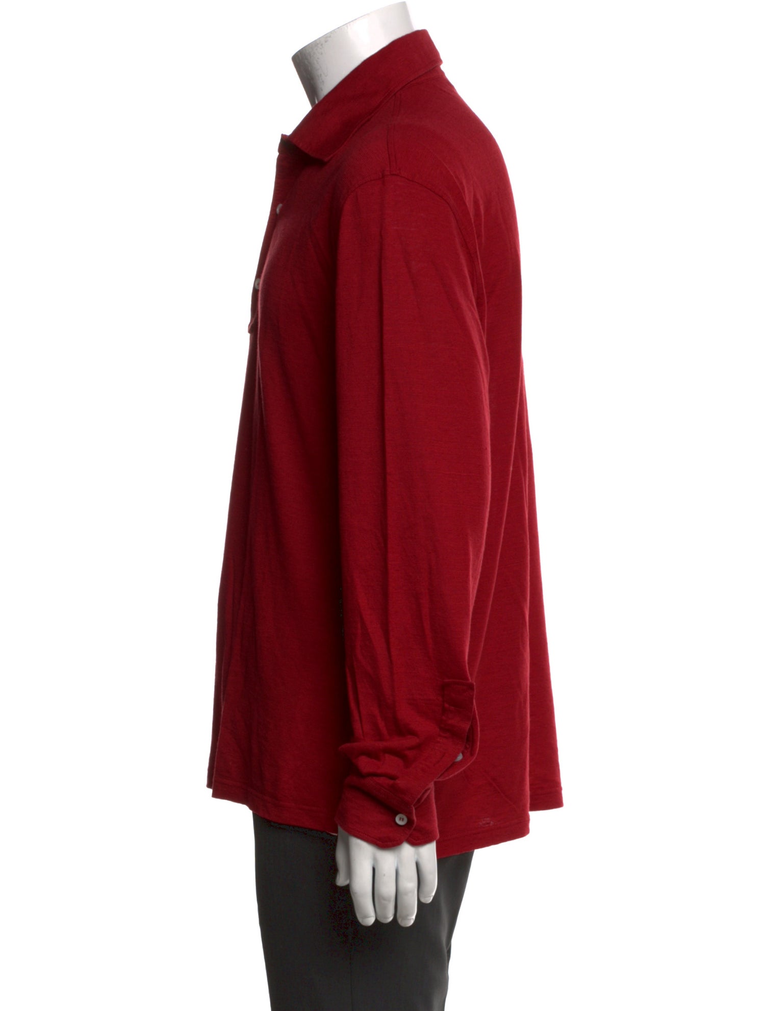 Isaia Linen Long Sleeve Shirt