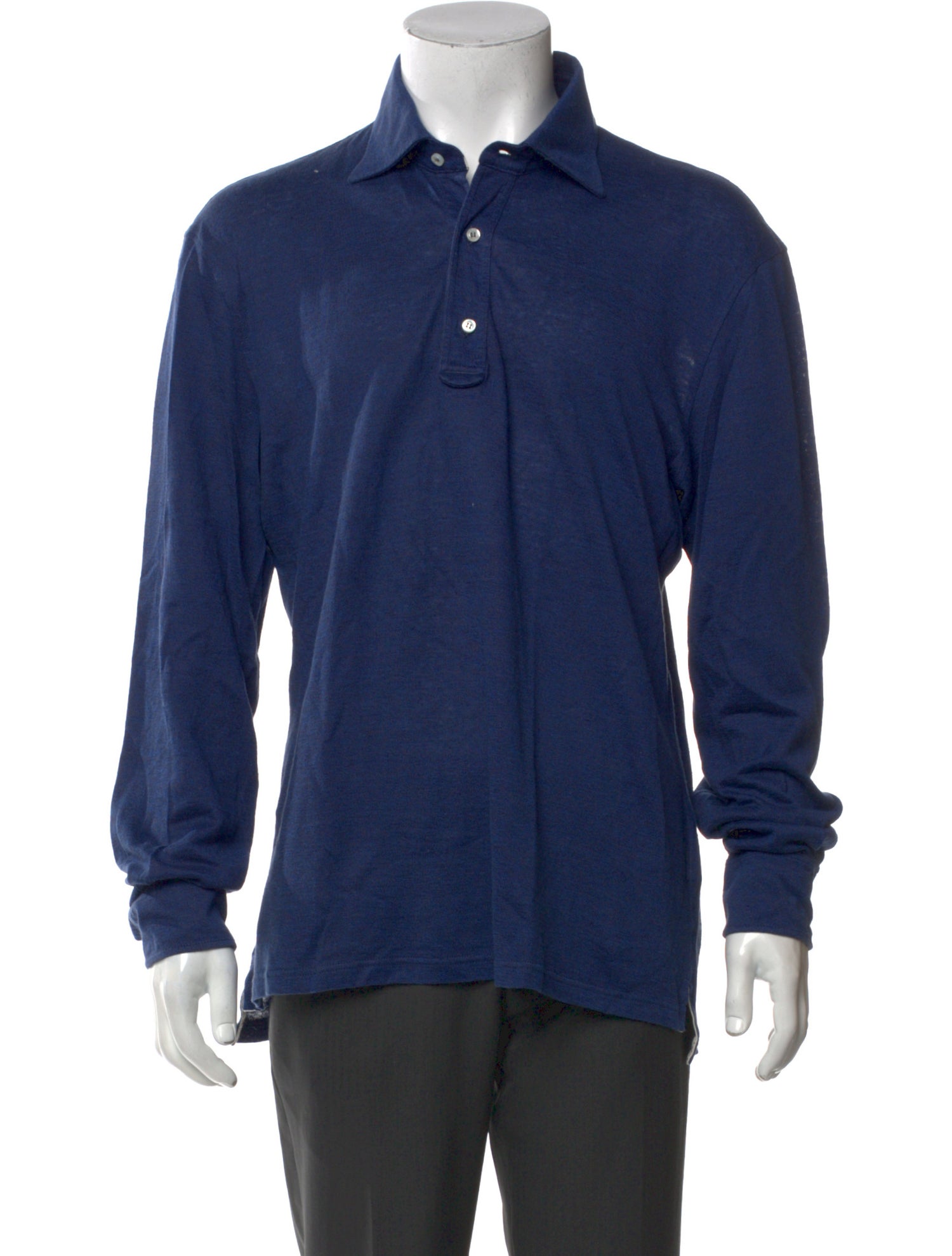 Isaia Linen Long Sleeve Shirt
