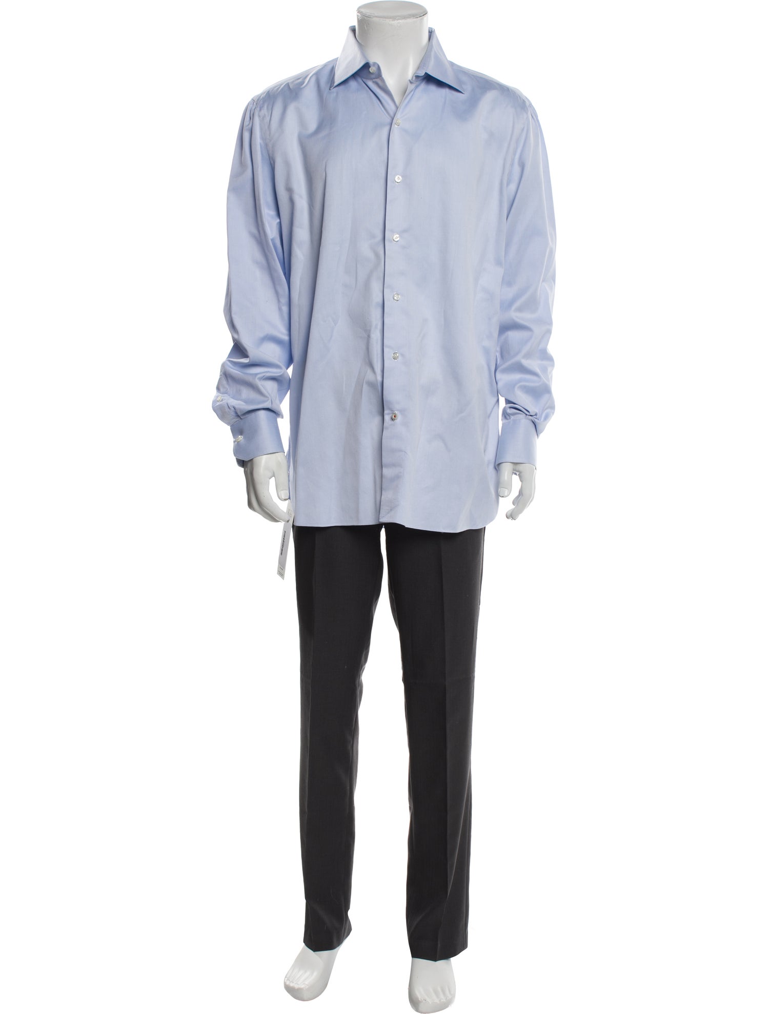 Isaia Long Sleeve Dress Shirt