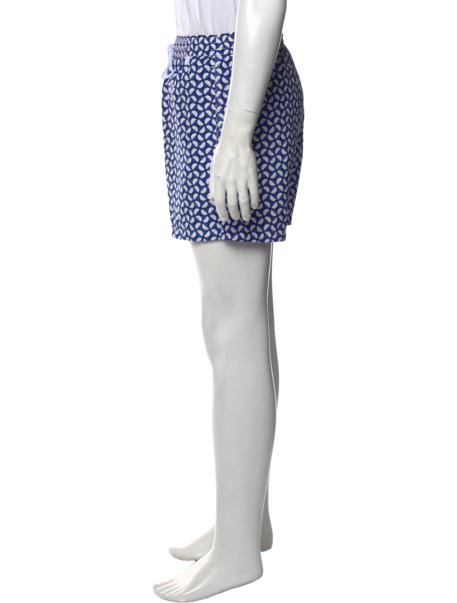 Isaia Printed Swim Trunks w/ Tags