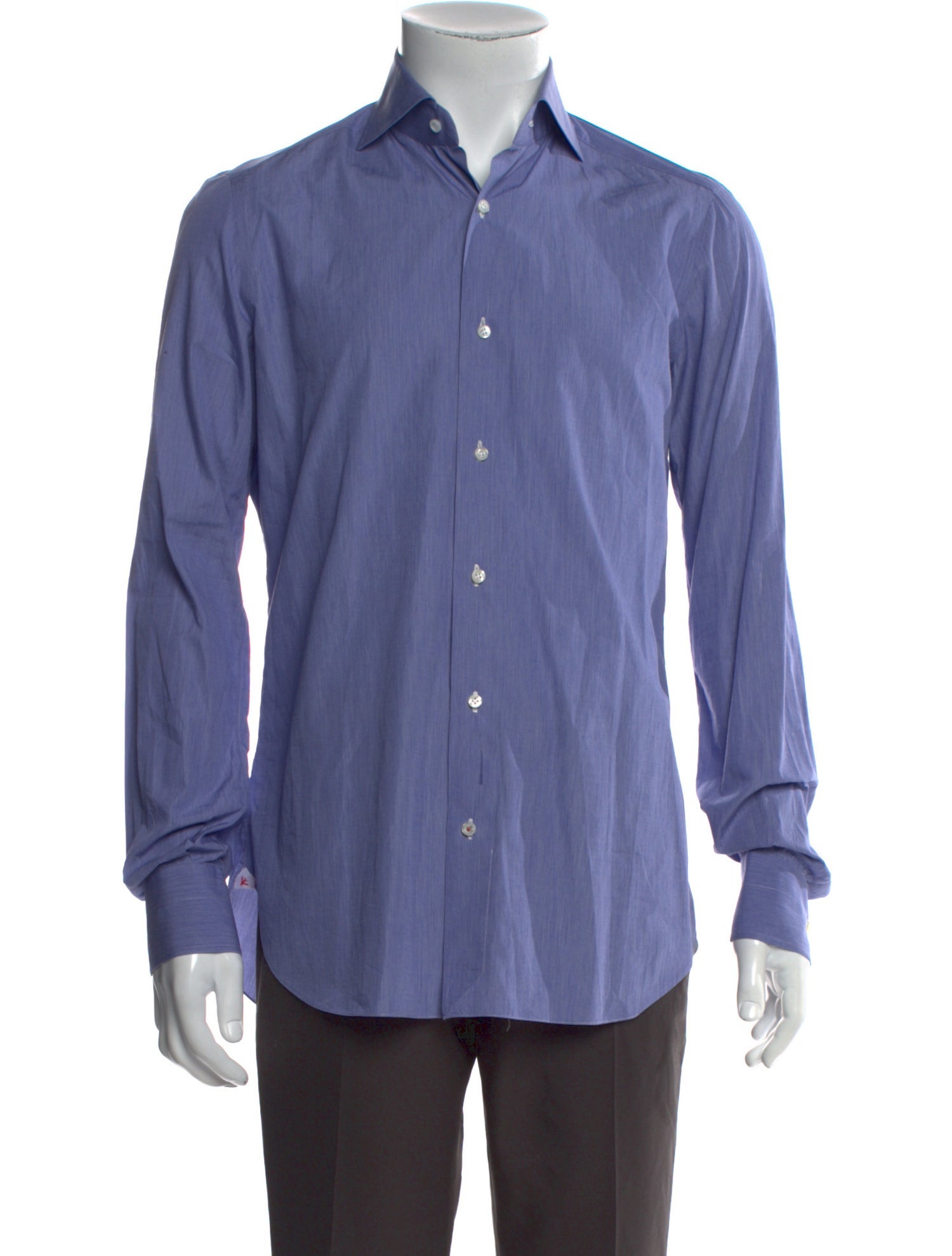 Isaia Long Sleeve Dress Shirt