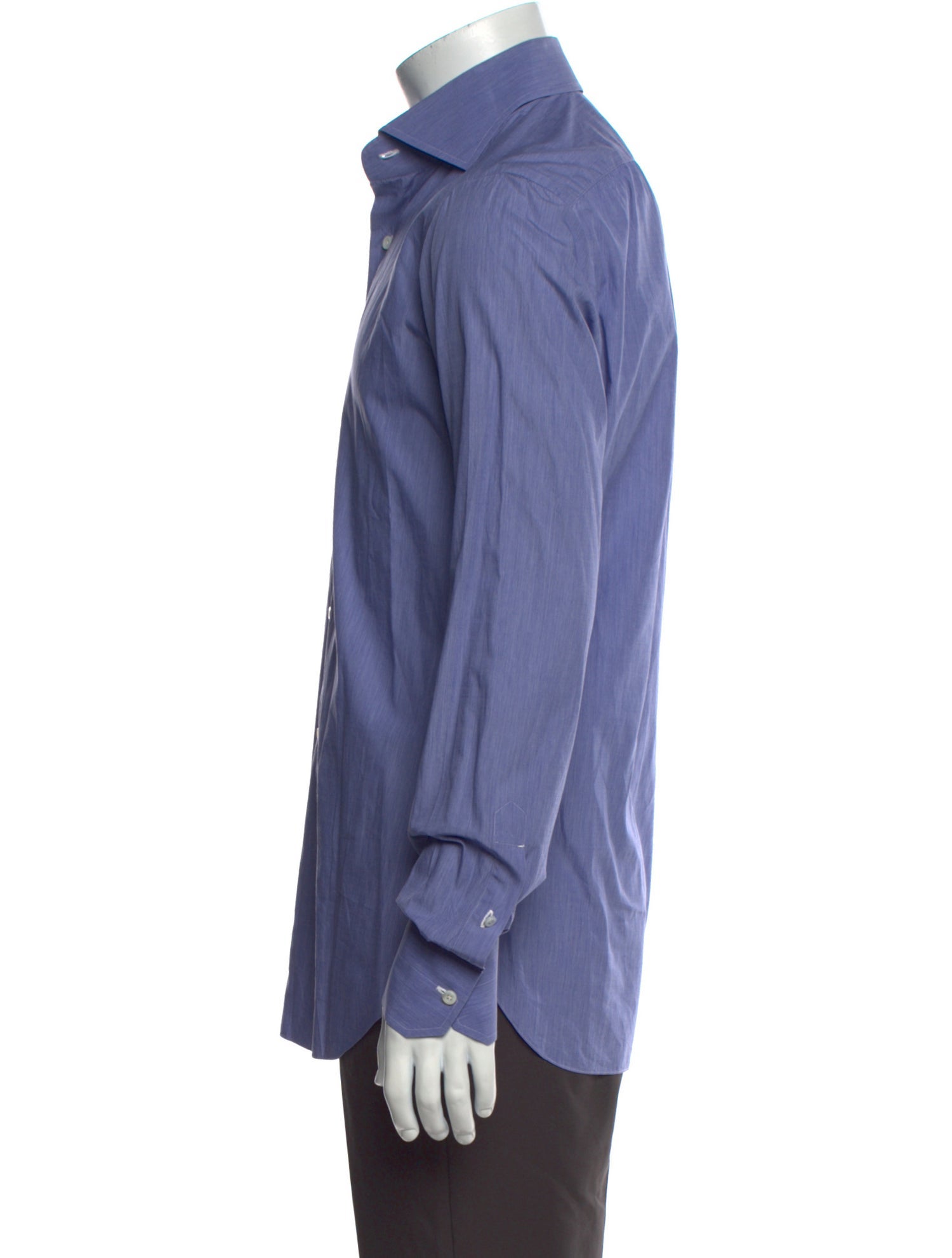 Isaia Long Sleeve Dress Shirt