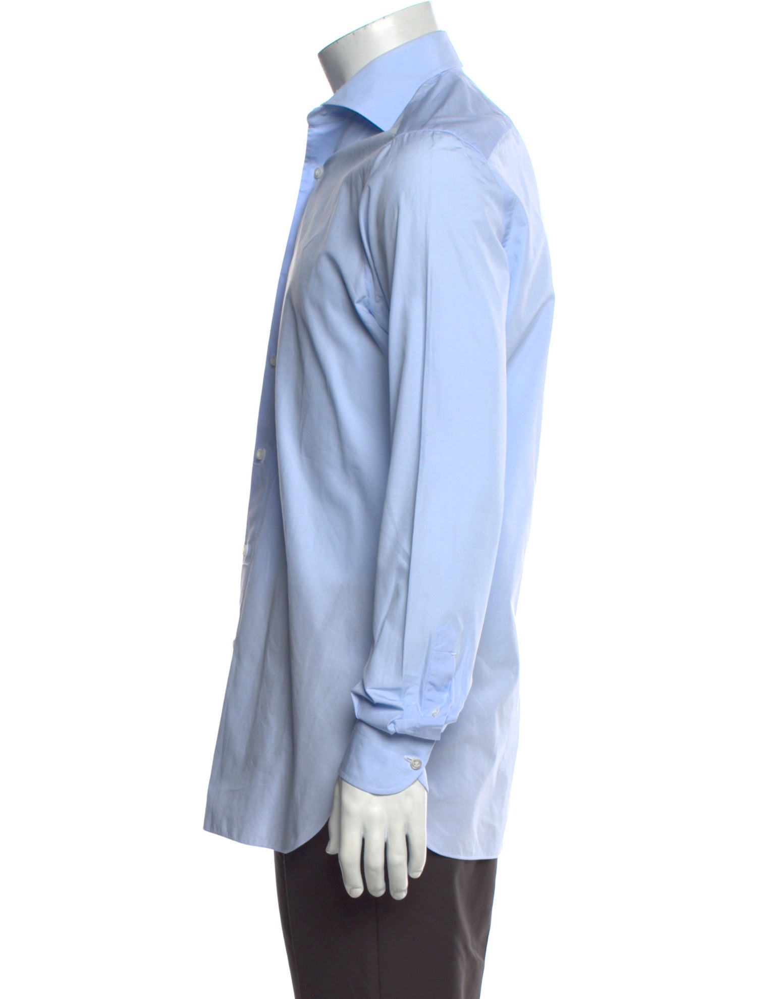 Isaia Long Sleeve Dress Shirt