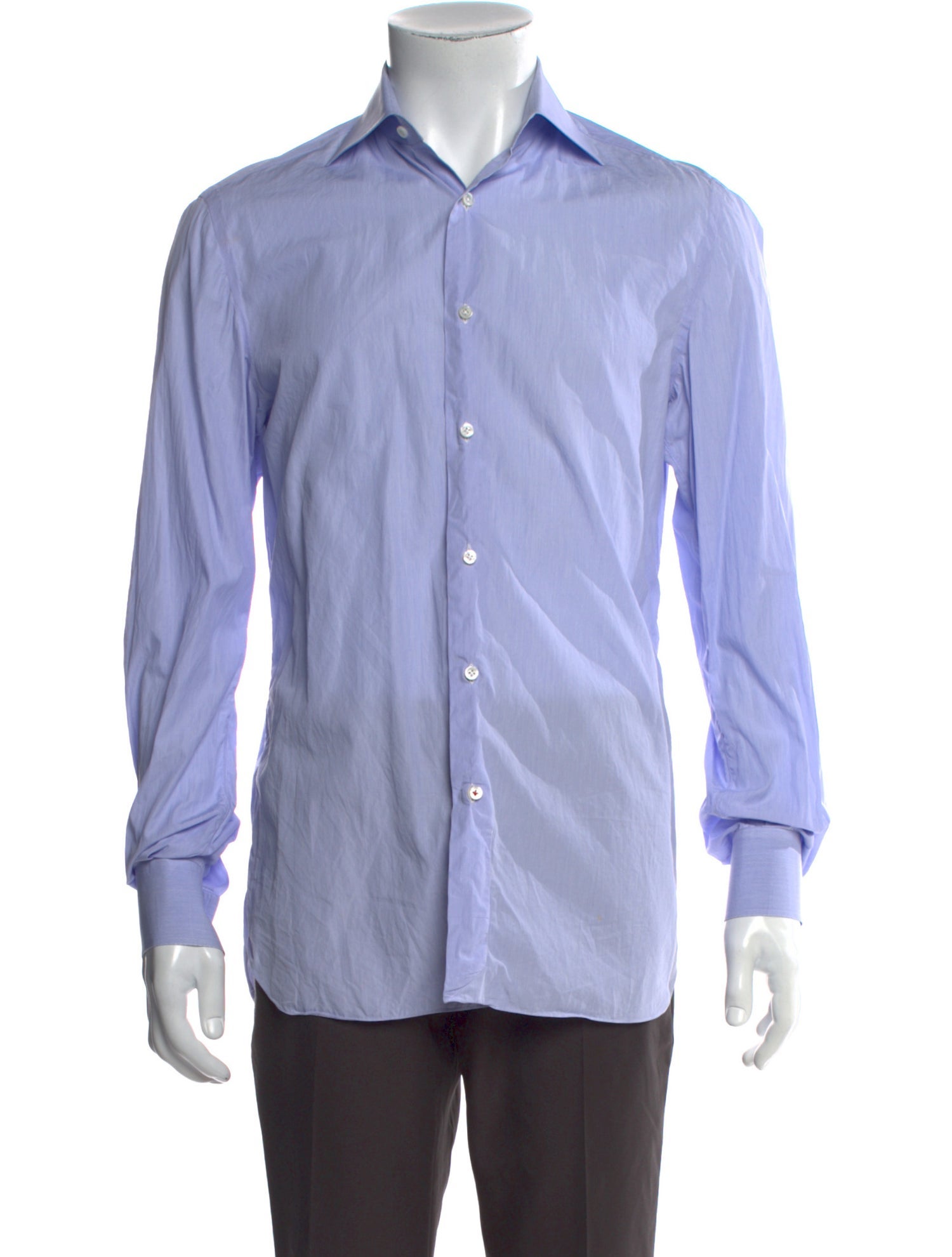 Isaia Long Sleeve Dress Shirt