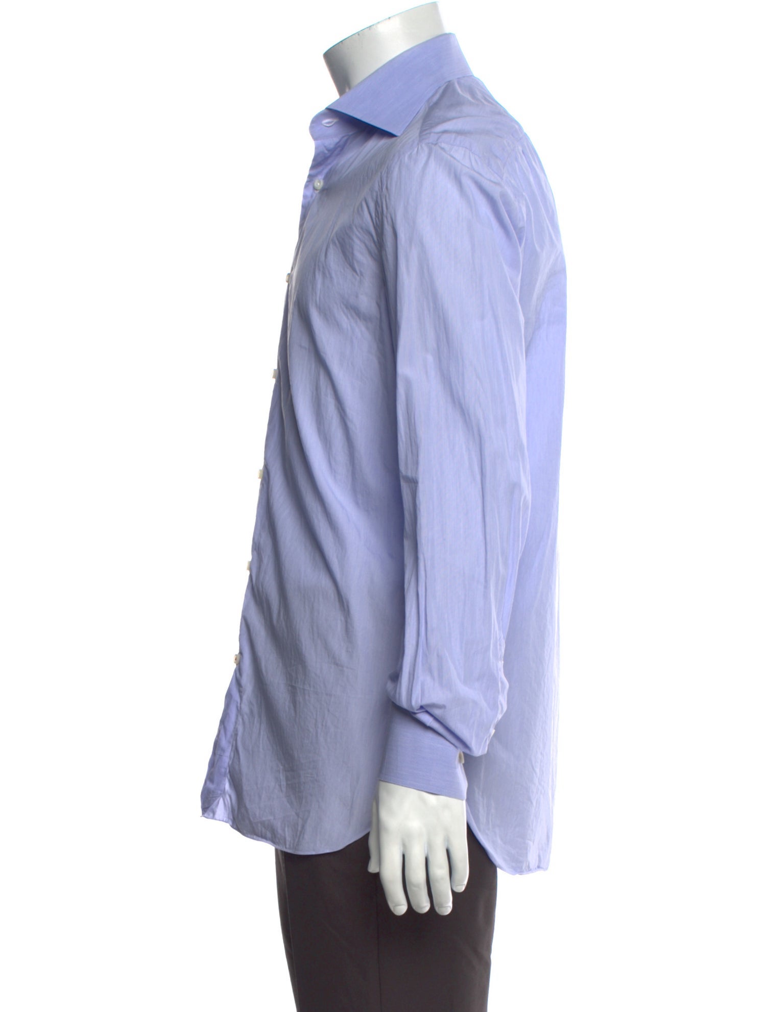Isaia Long Sleeve Dress Shirt