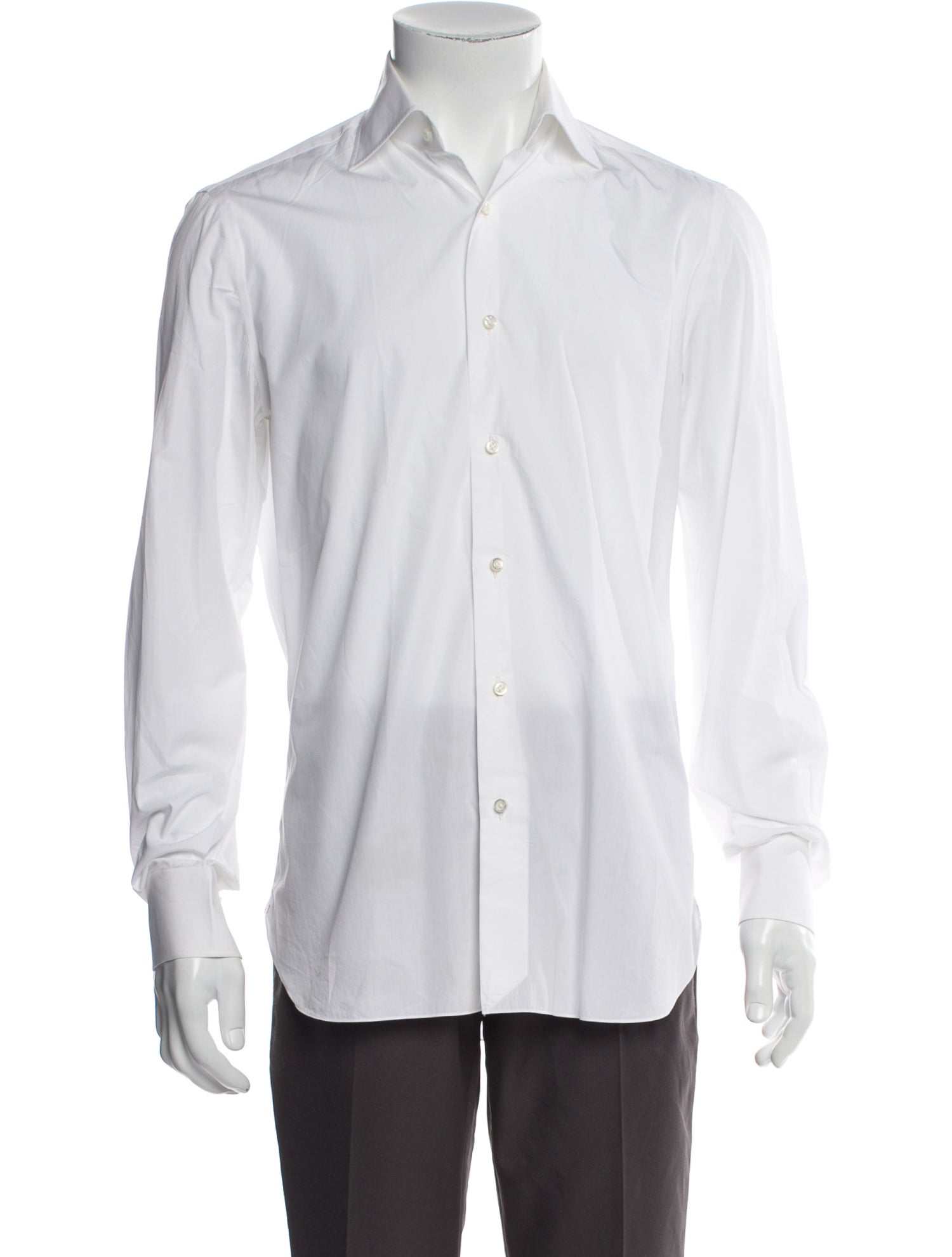 Isaia Long Sleeve Dress Shirt