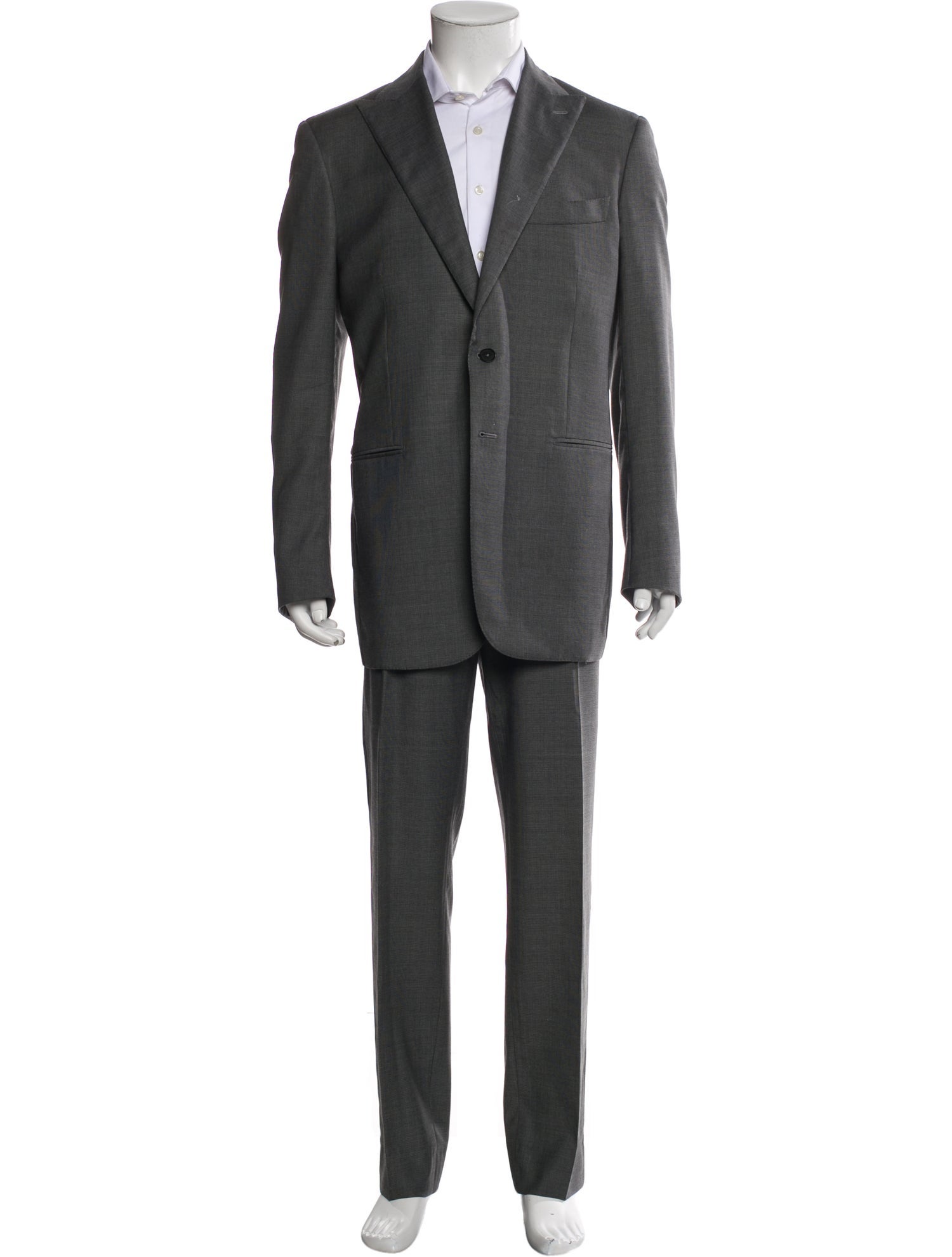 Isaia Wool Two-Piece Suit