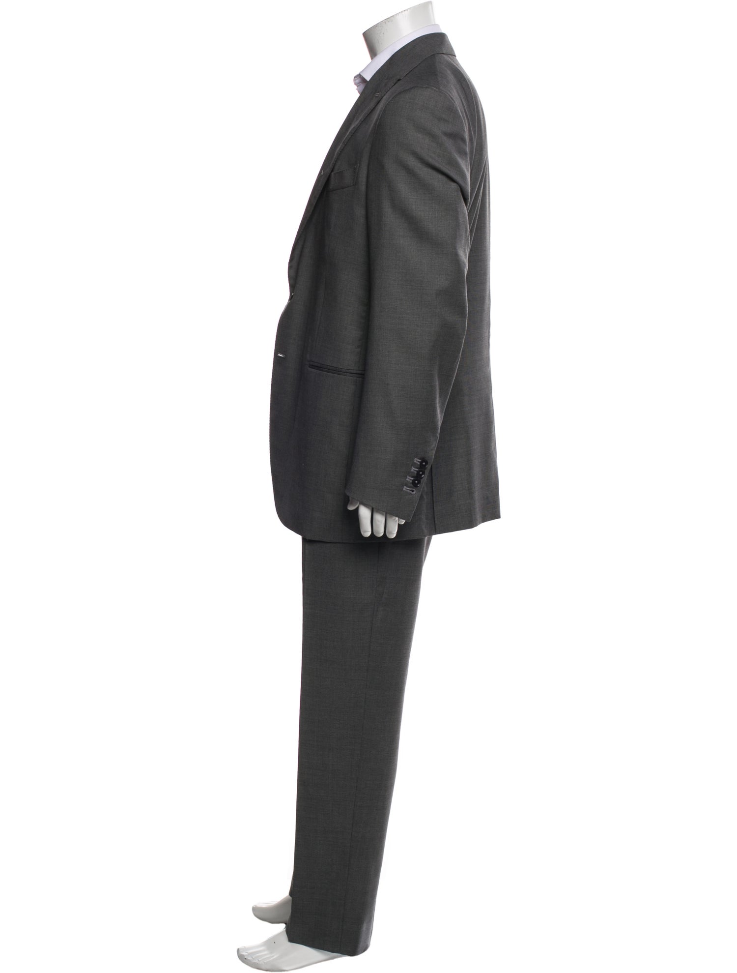 Isaia Wool Two-Piece Suit