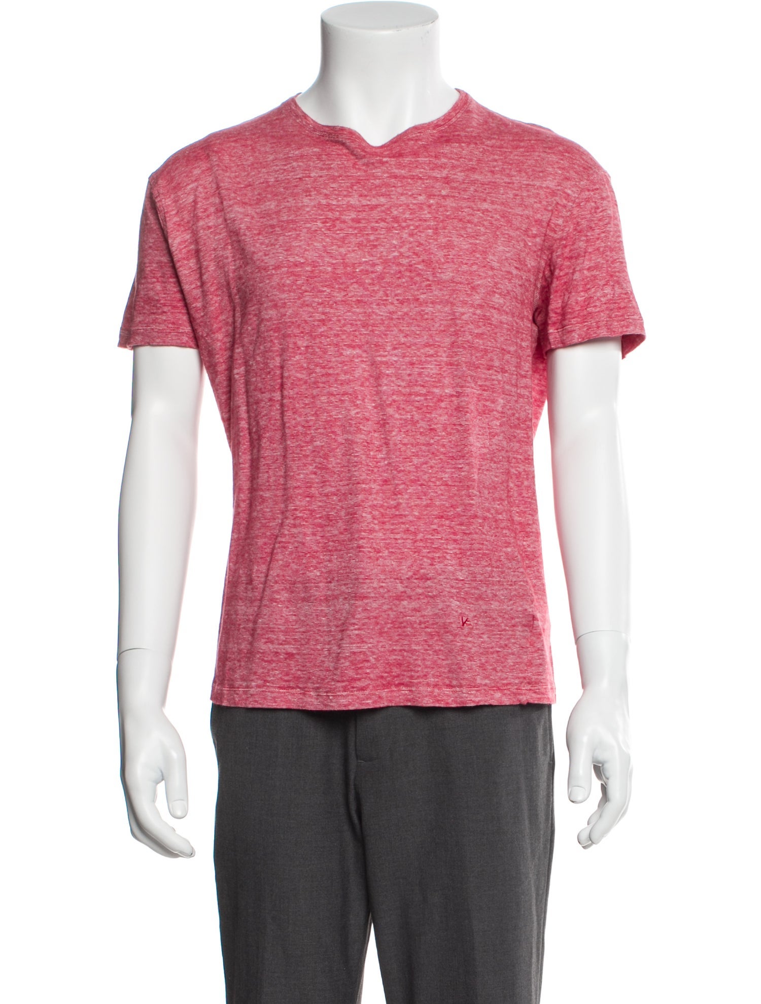 Isaia Linen Short Sleeve Shirt