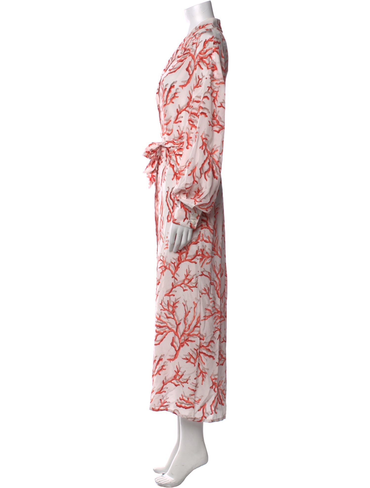 Isaia Silk Long Dress