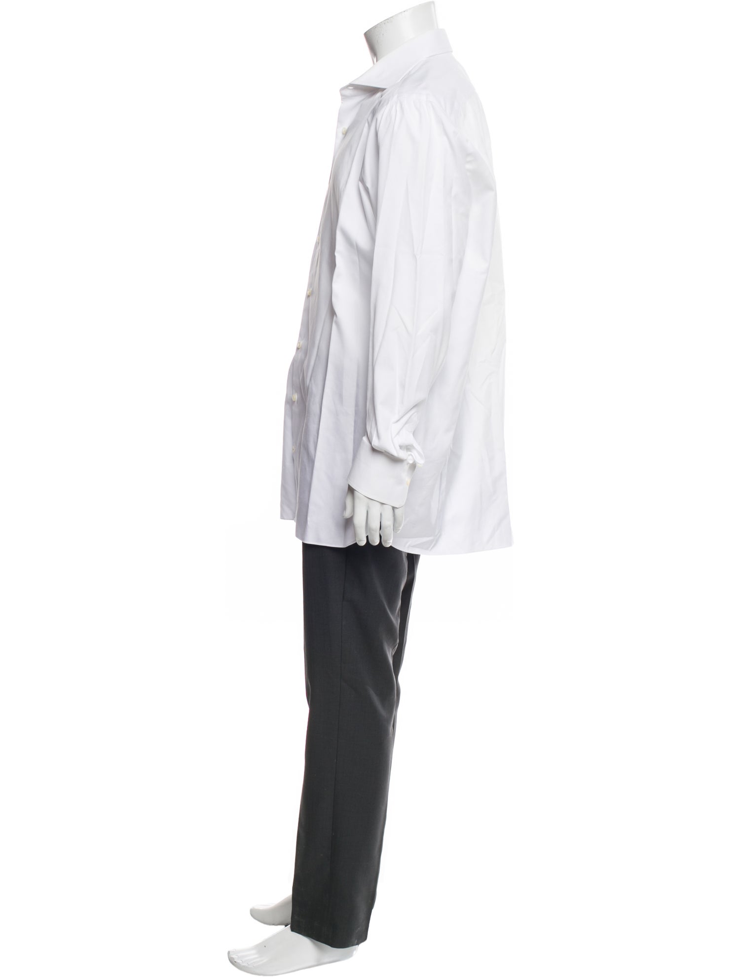 Isaia Long Sleeve Dress Shirt