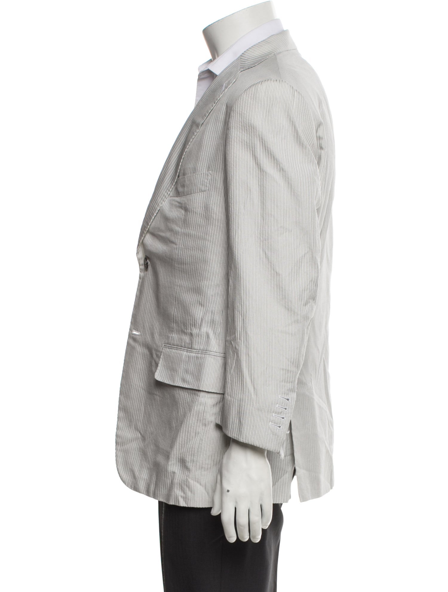 Isaia Striped Blazer