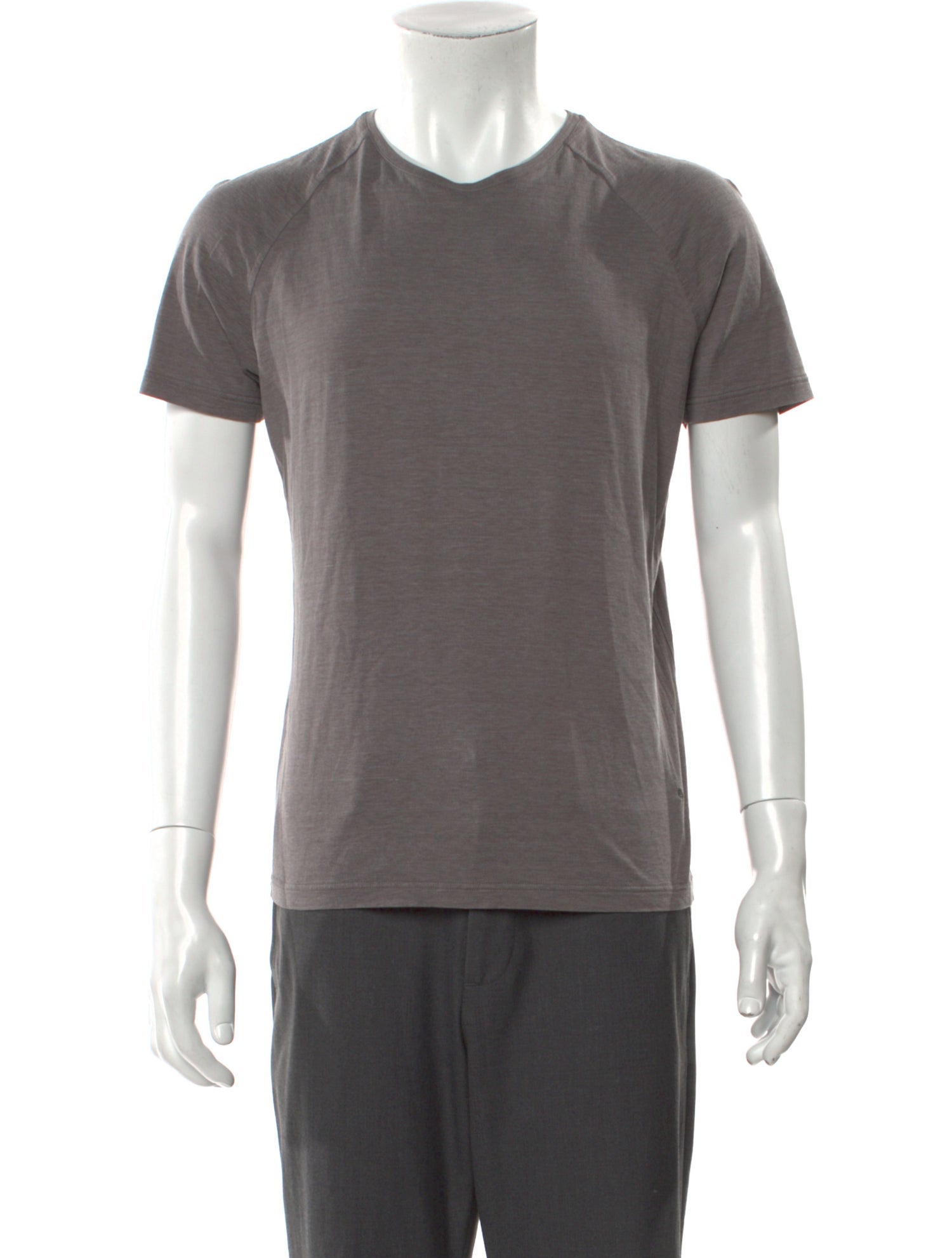 Isaia Silk Crew Neck T-Shirt