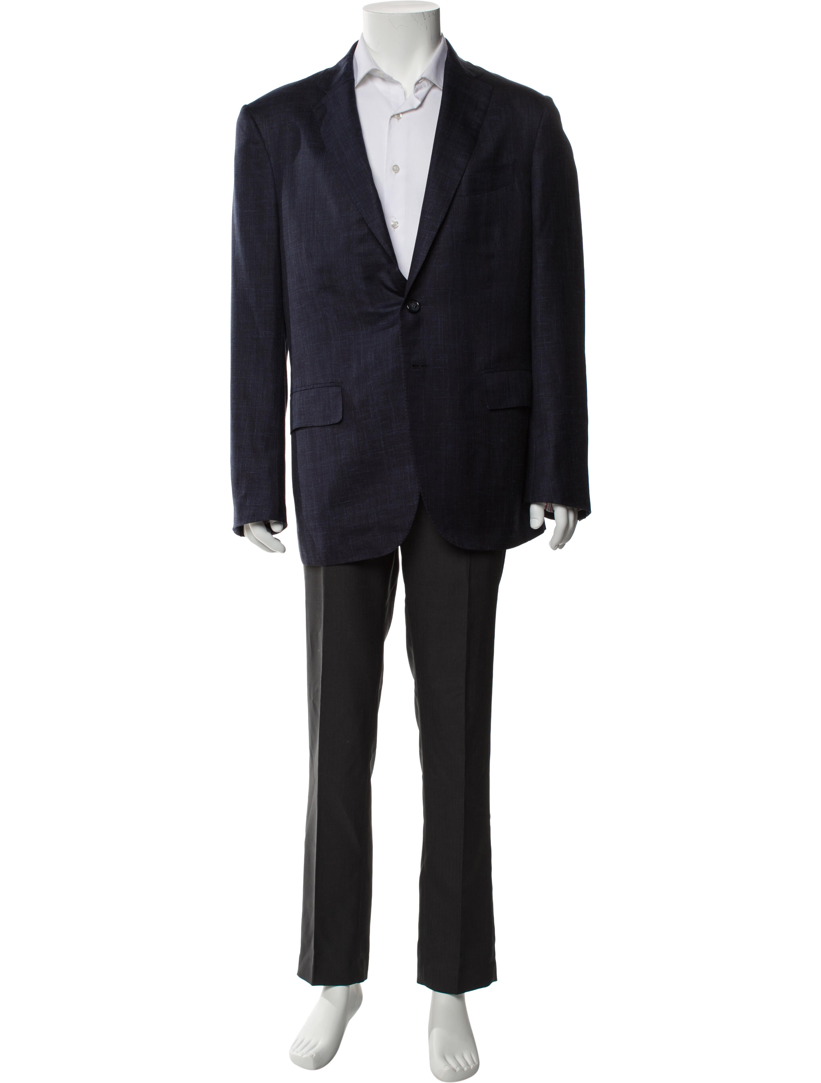 Isaia Silk Blazer