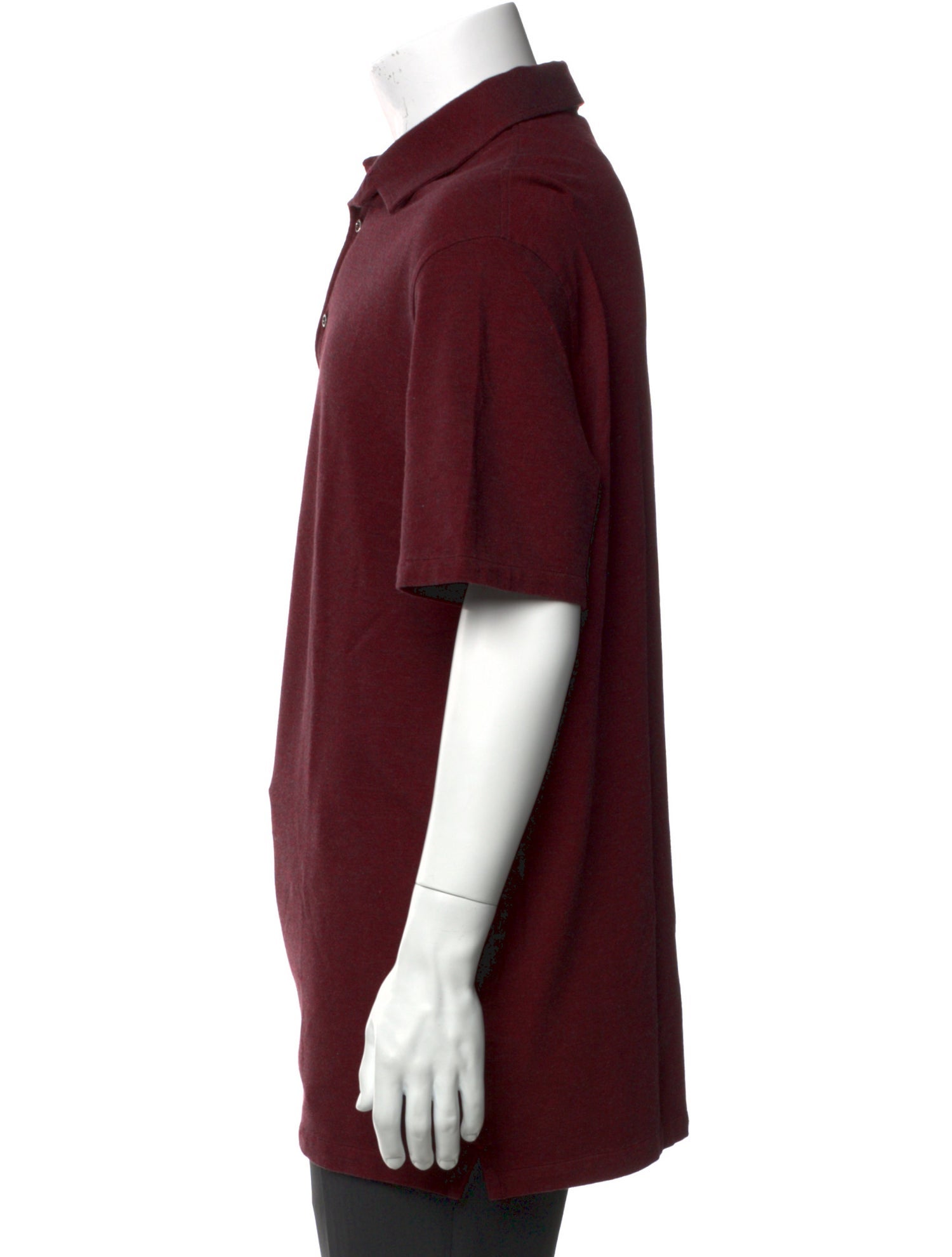 Isaia Crew Neck Short Sleeve Polo Shirt