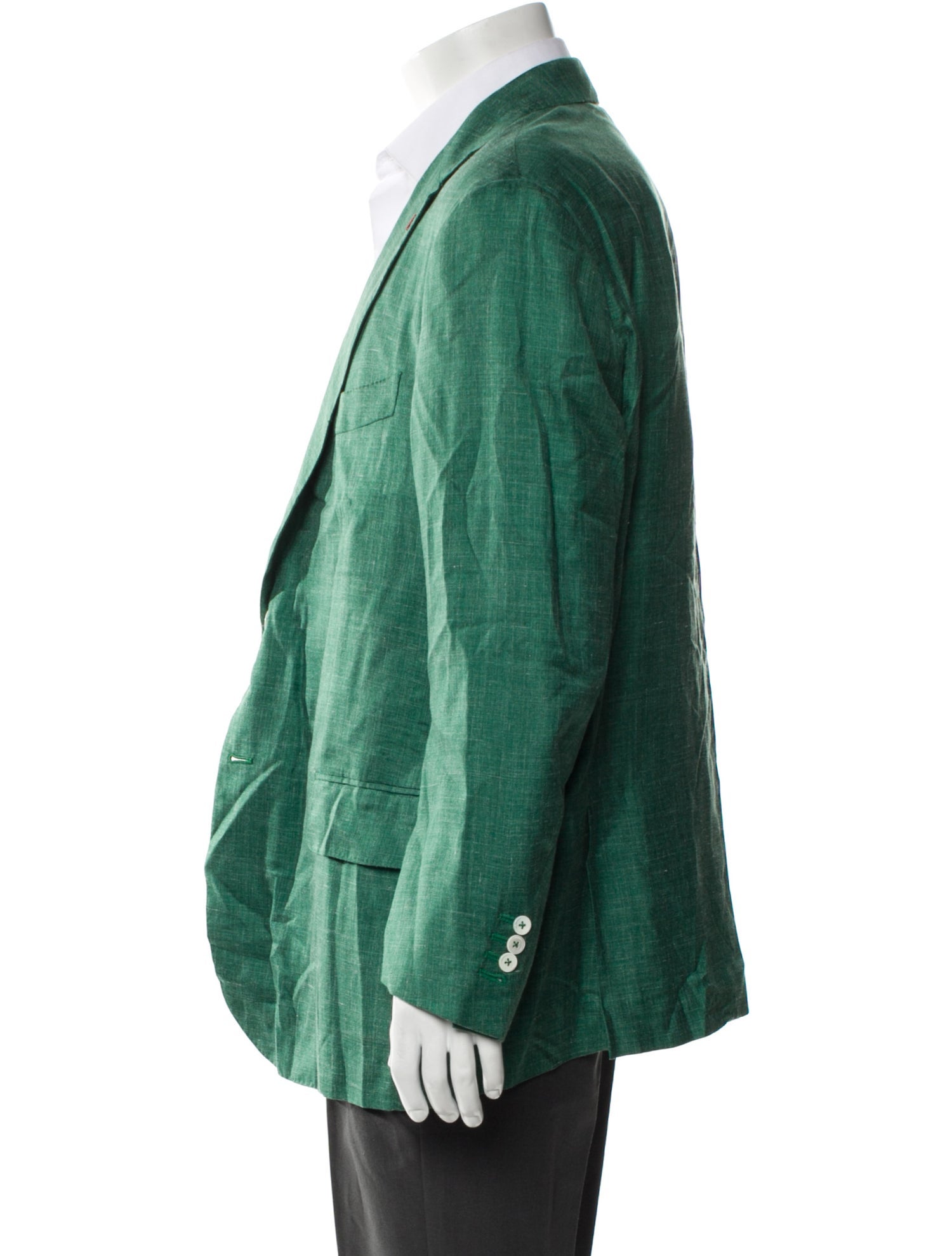 Isaia Silk Blazer