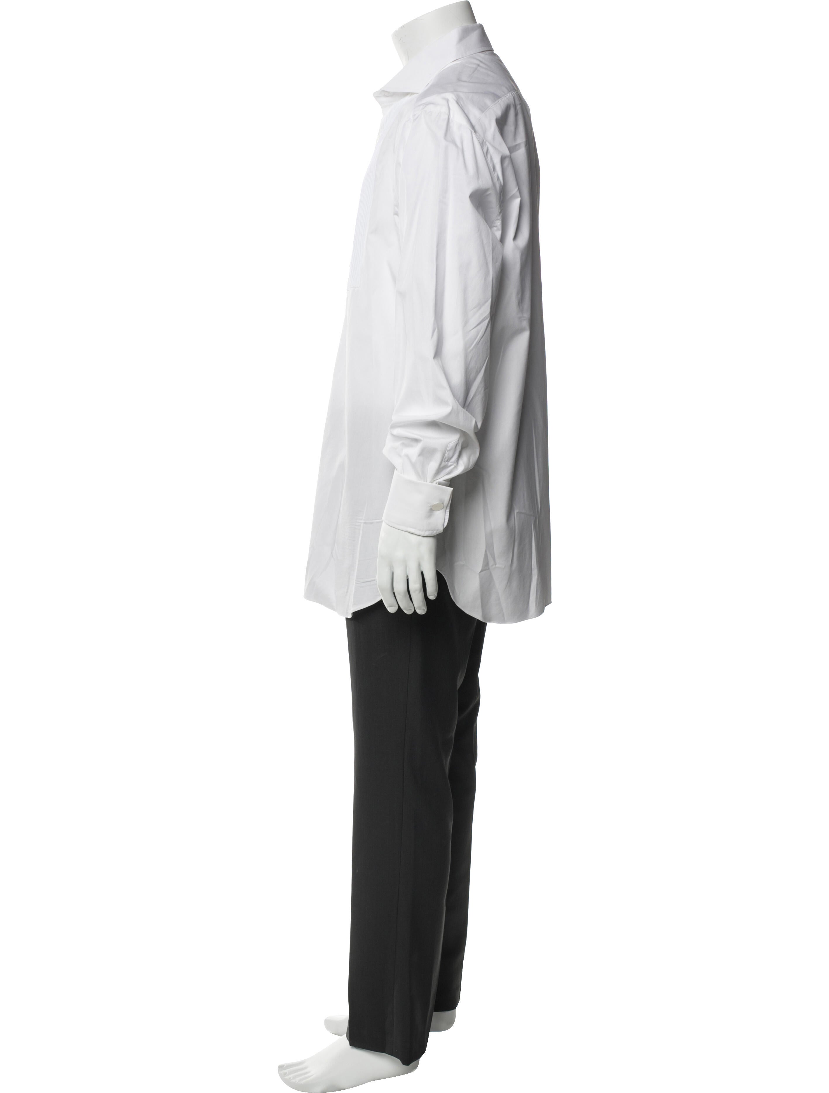 Isaia Long Sleeve Dress Shirt