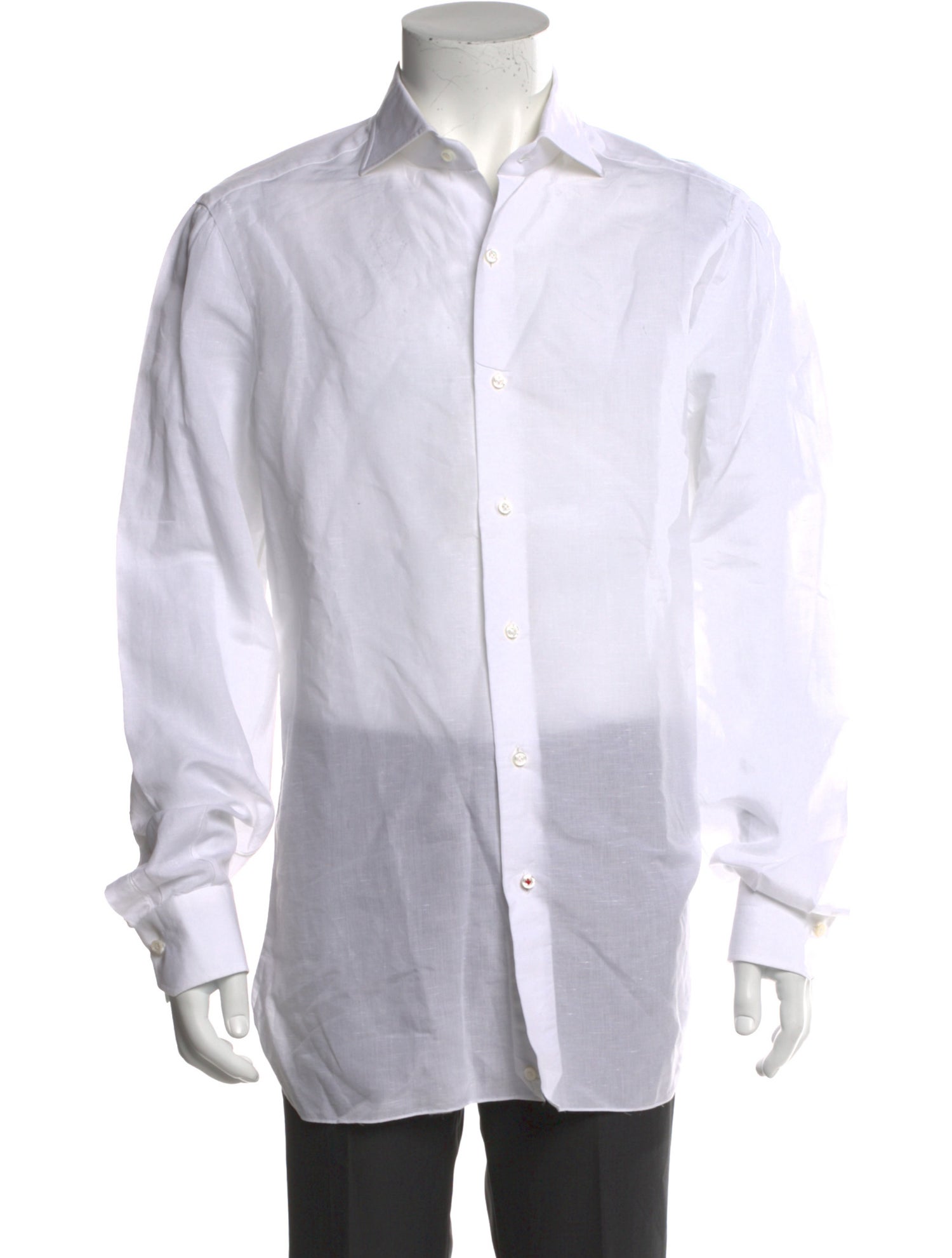 Isaia Long Sleeve Dress Shirt