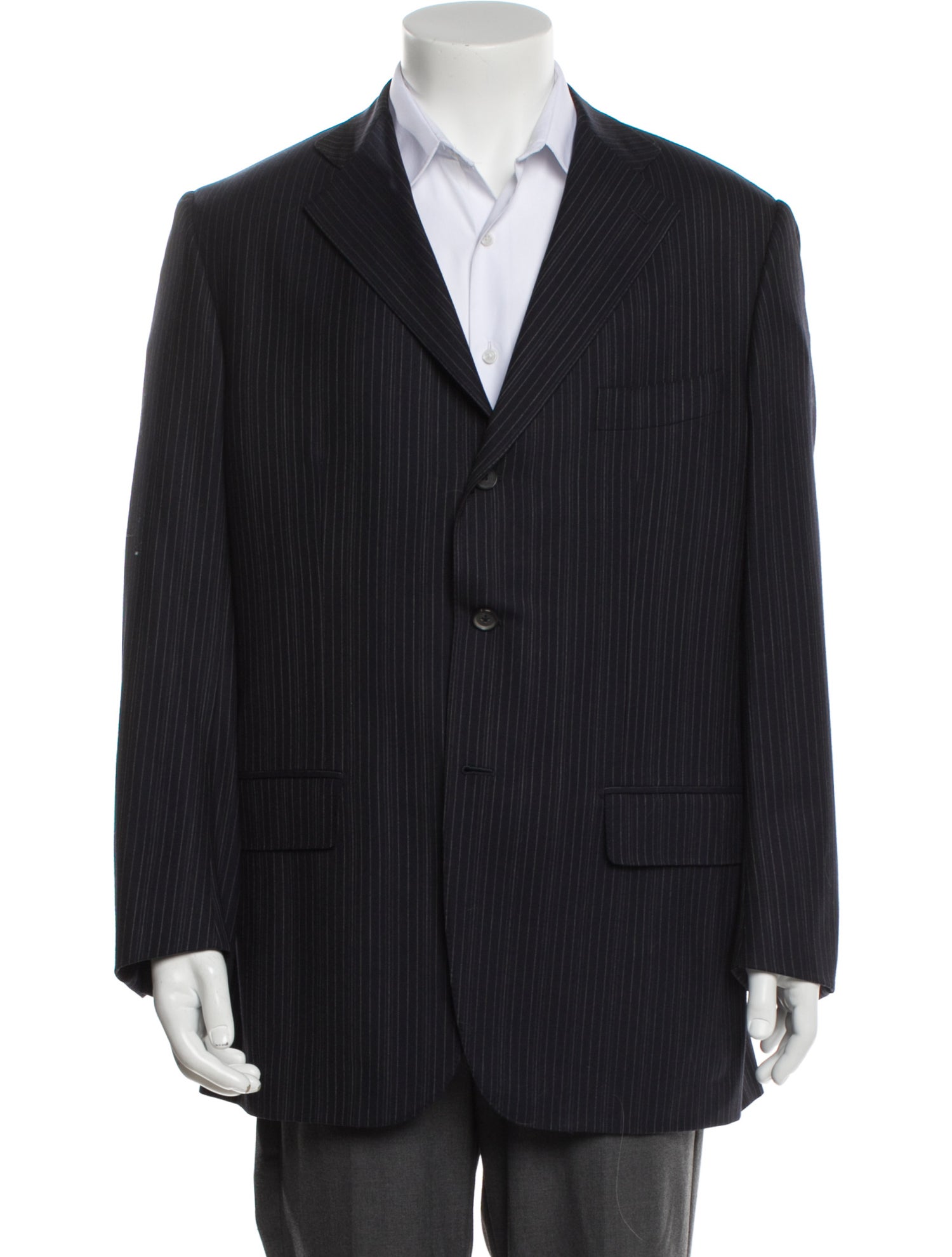 Isaia Baby Cashmere Striped Blazer
