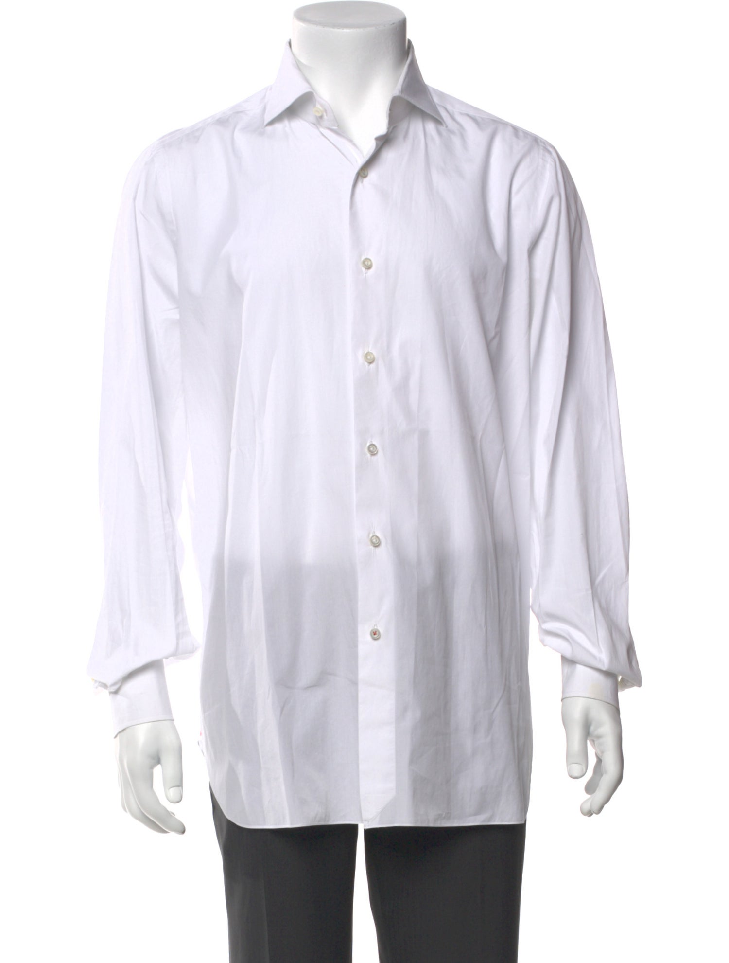 Isaia Long Sleeve Dress Shirt
