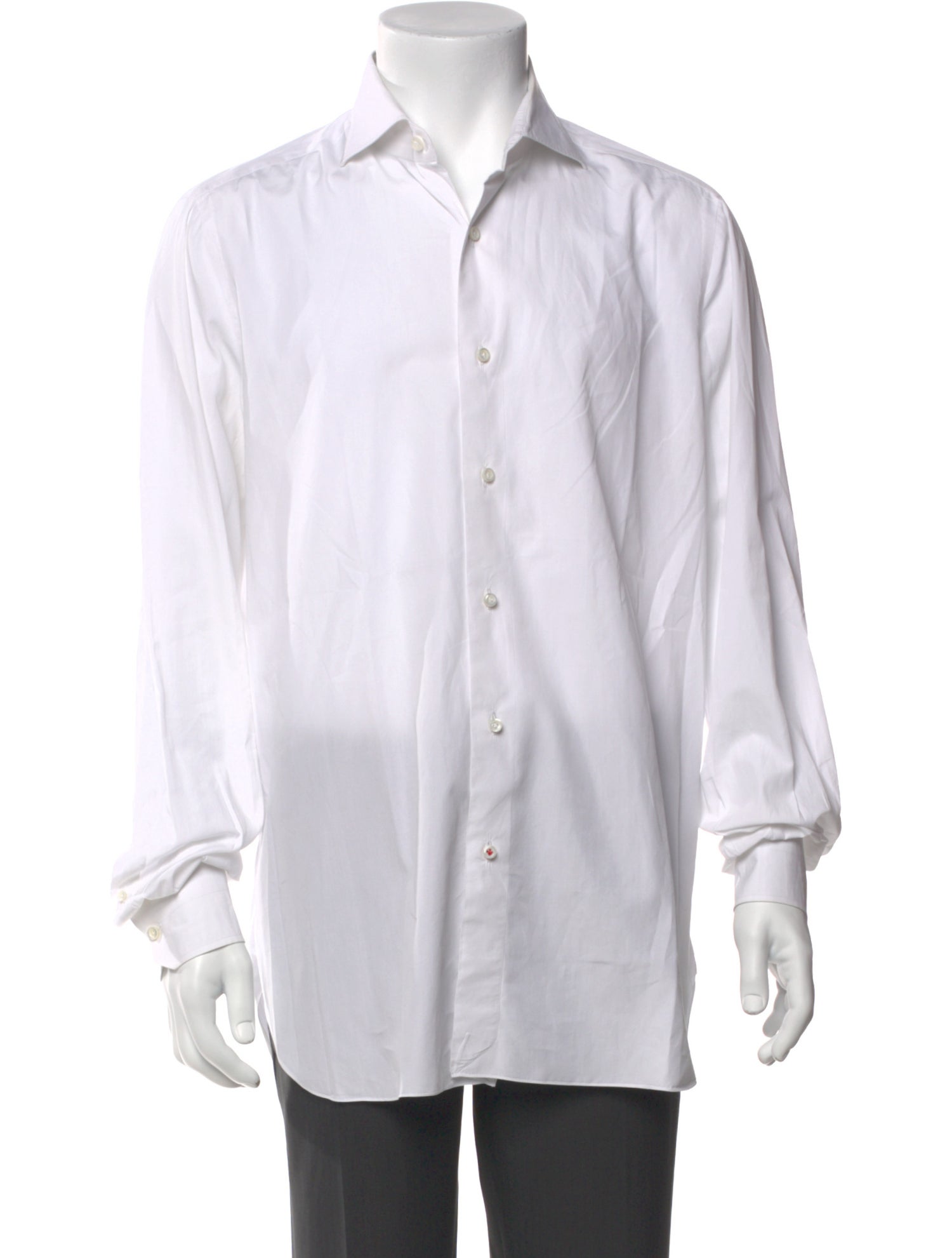 Isaia Long Sleeve Dress Shirt