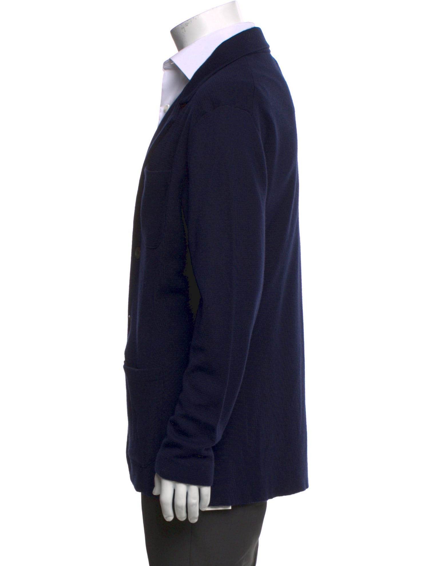 Isaia Wool V-Neck Cardigan