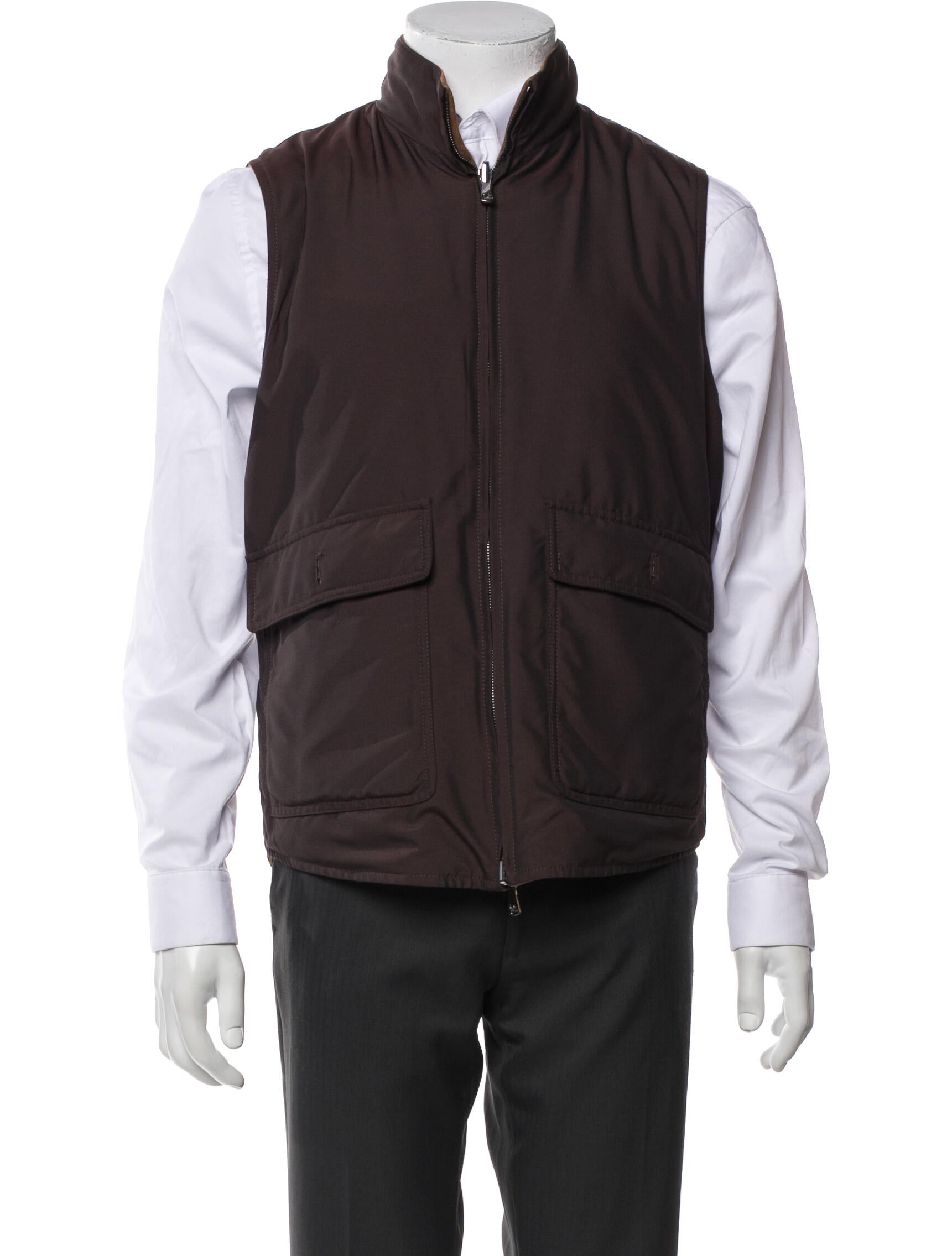 Isaia Suede Vest