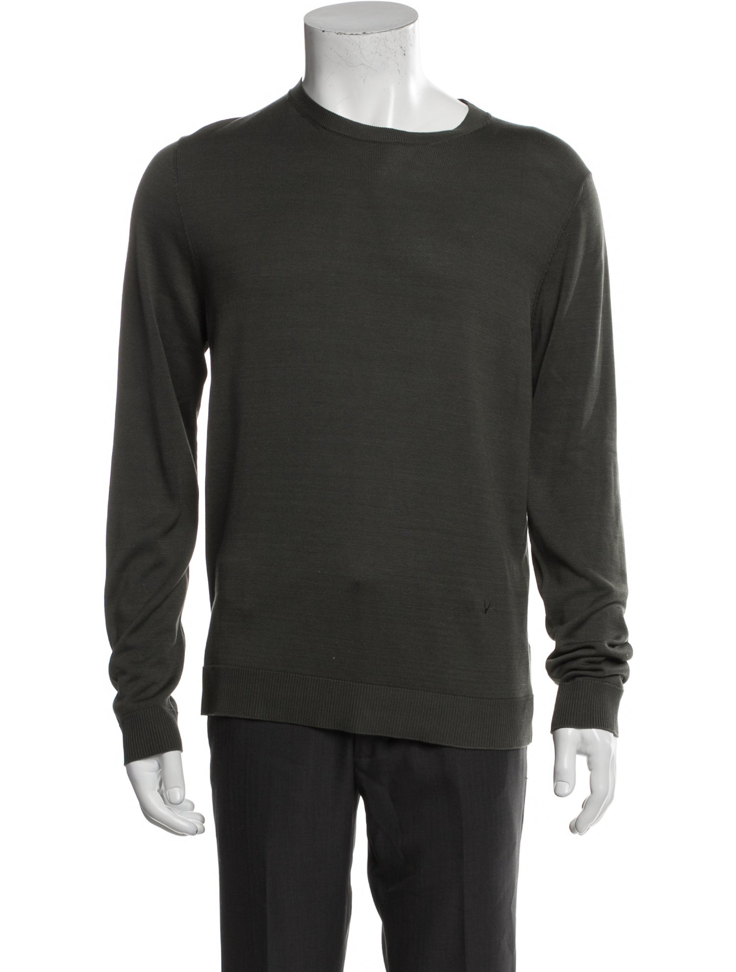 Isaia Silk Crew Neck Pullover w/ Tags