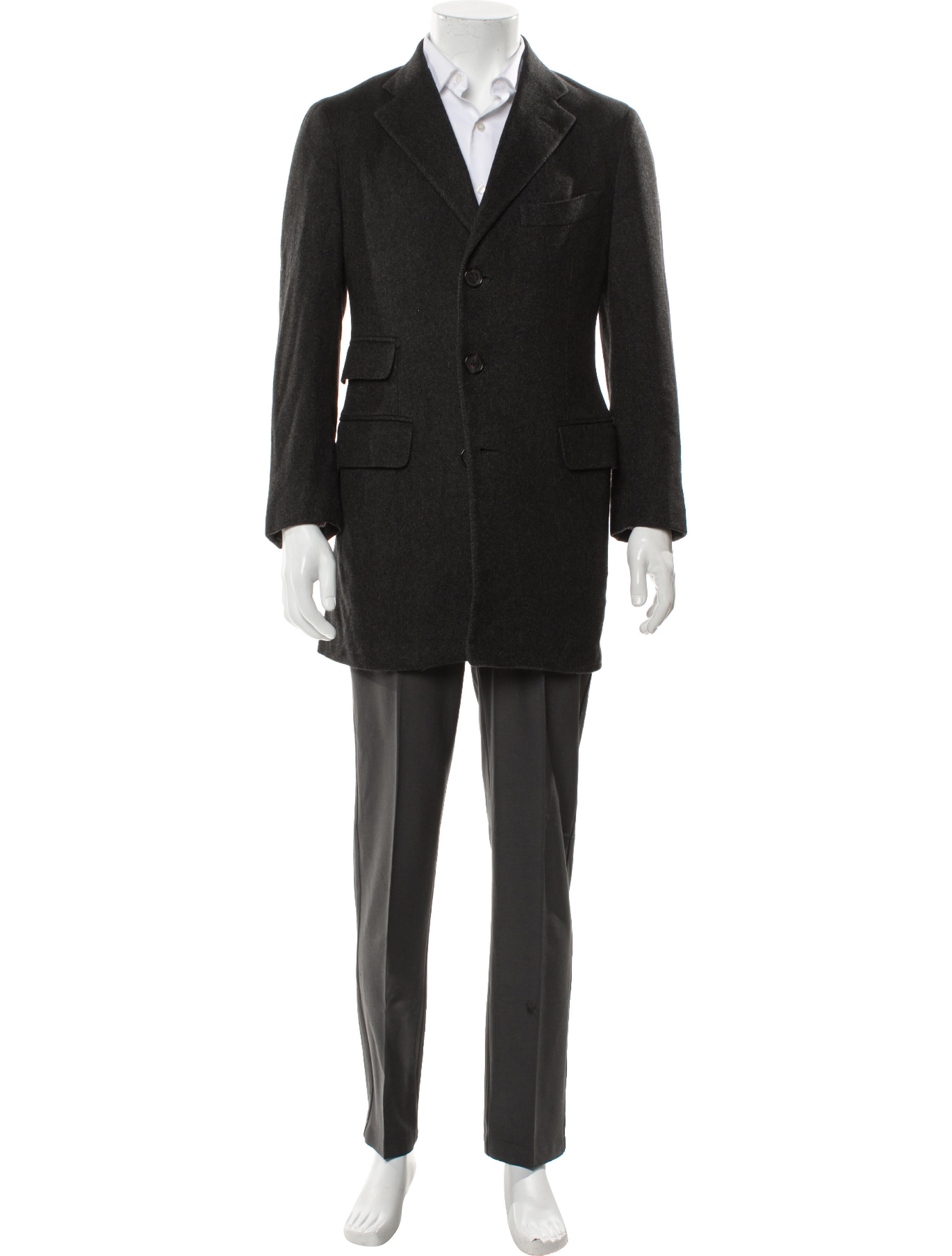 Isaia Cashmere Overcoat