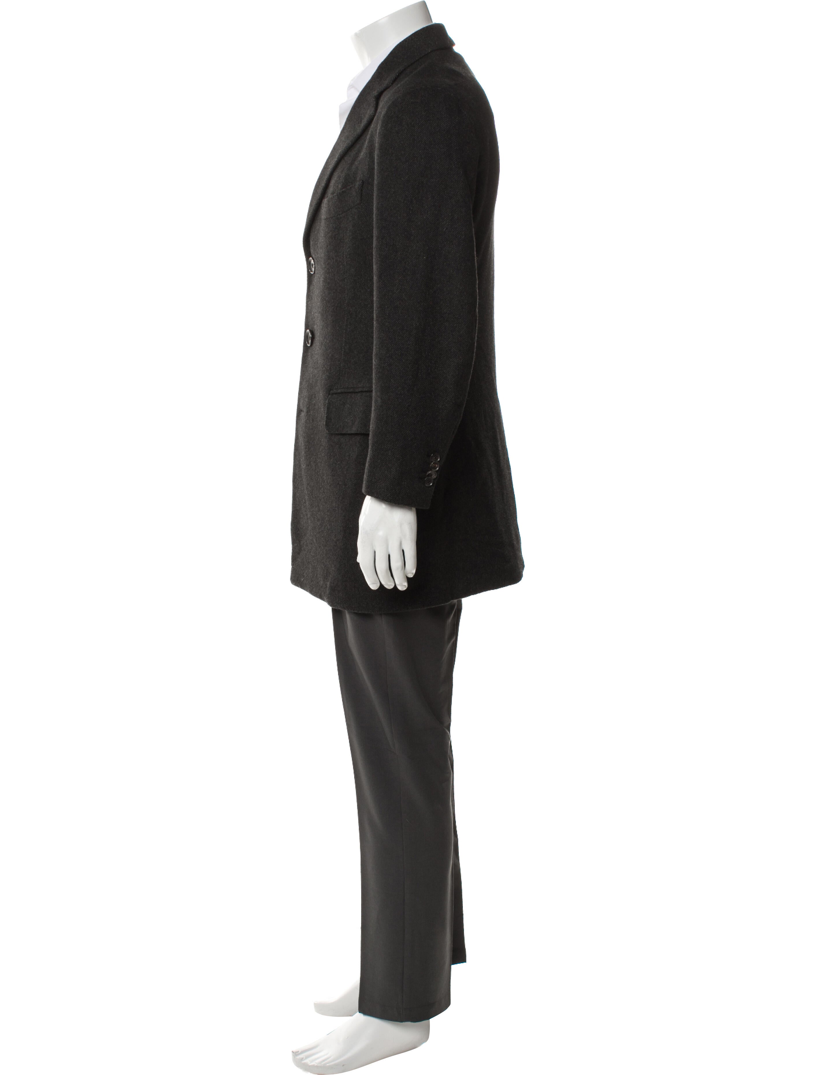 Isaia Cashmere Overcoat