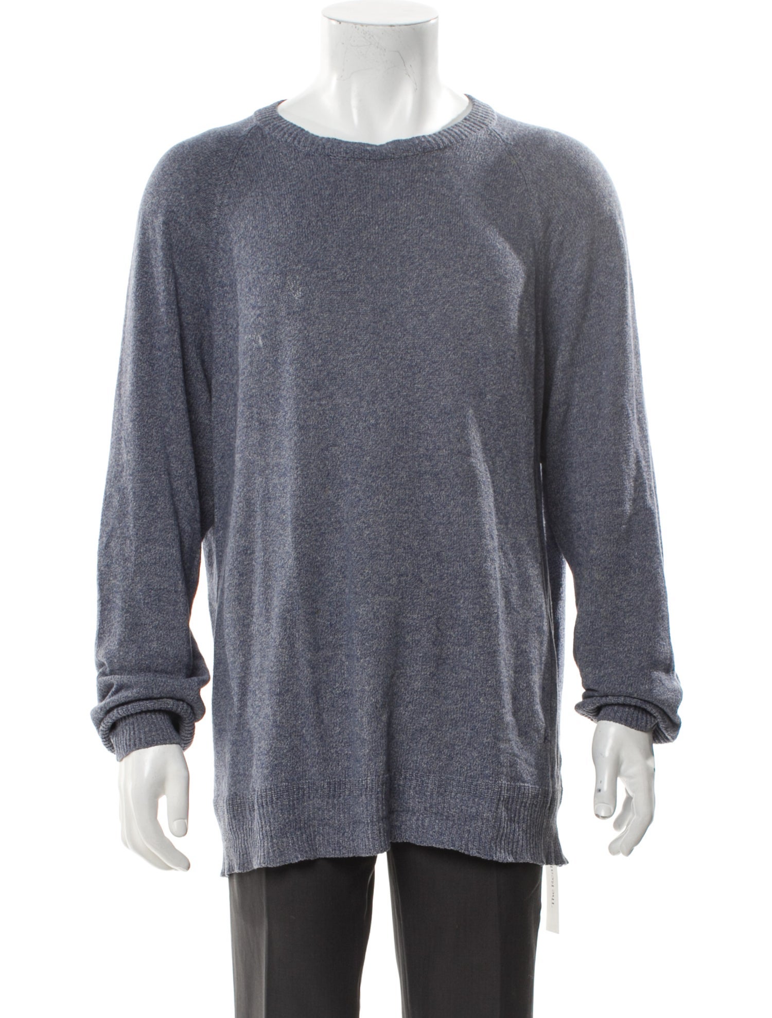 Isaia Silk Crew Neck Pullover