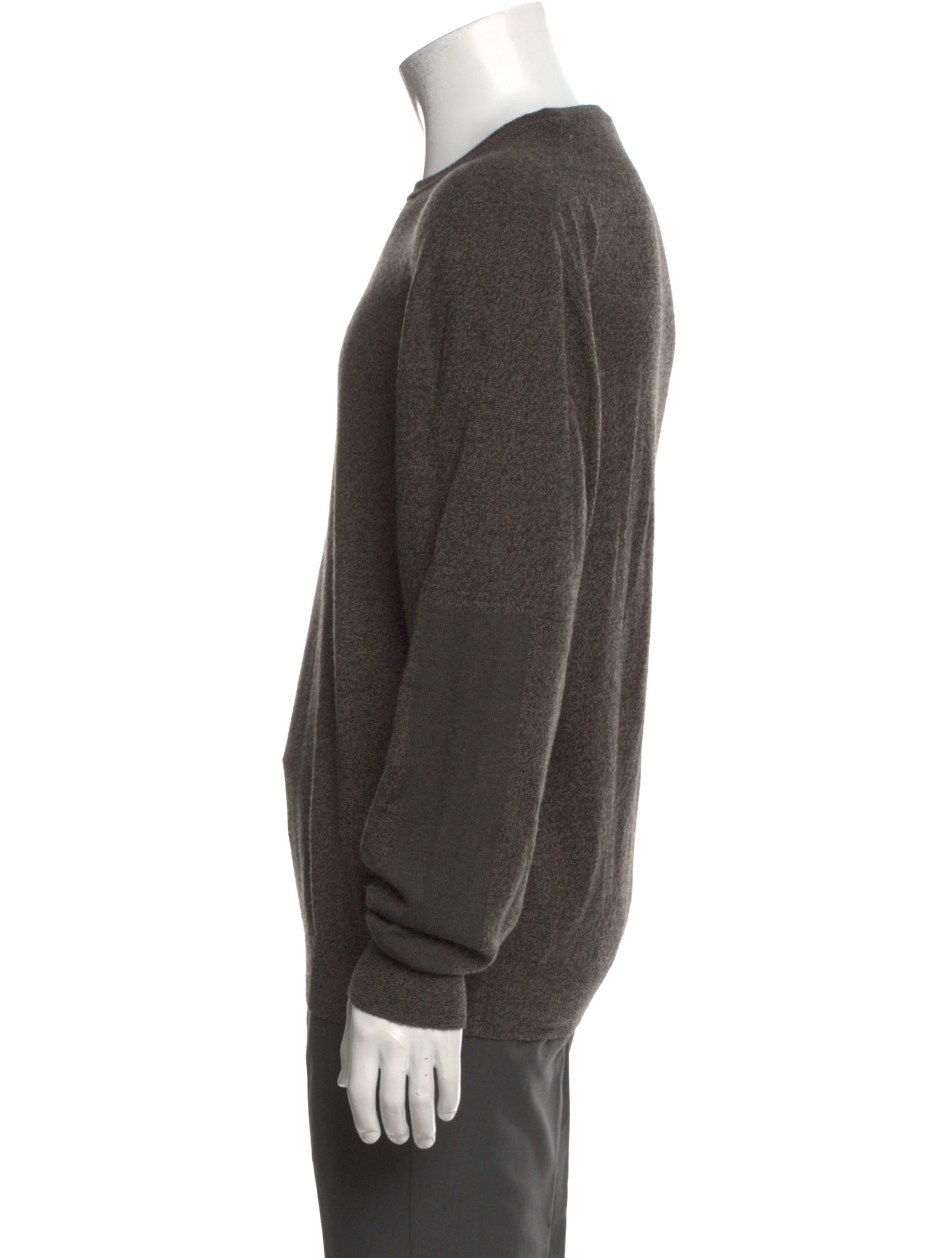 Isaia Wool Crew Neck Pullover