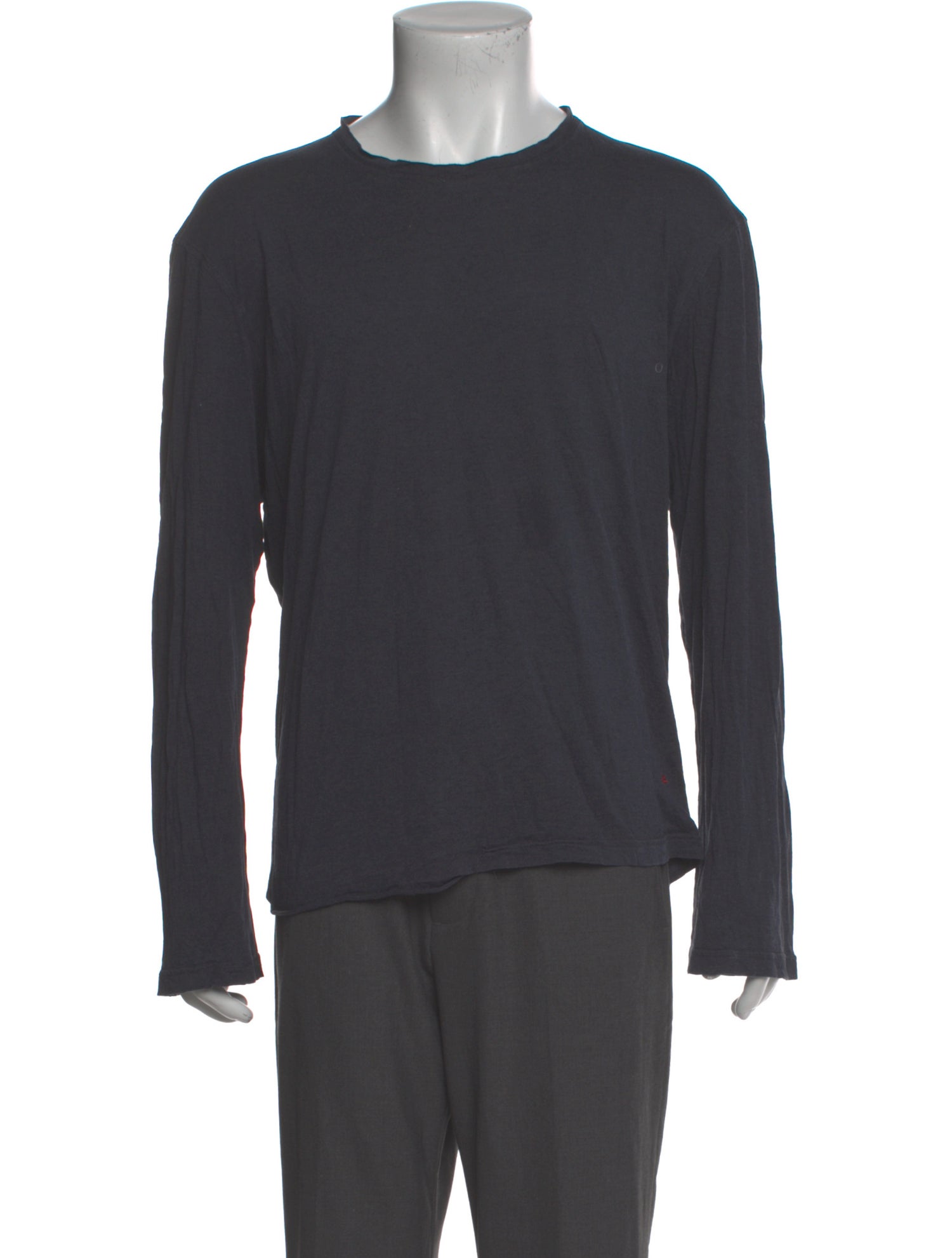 Isaia Silk Crew Neck T-Shirt