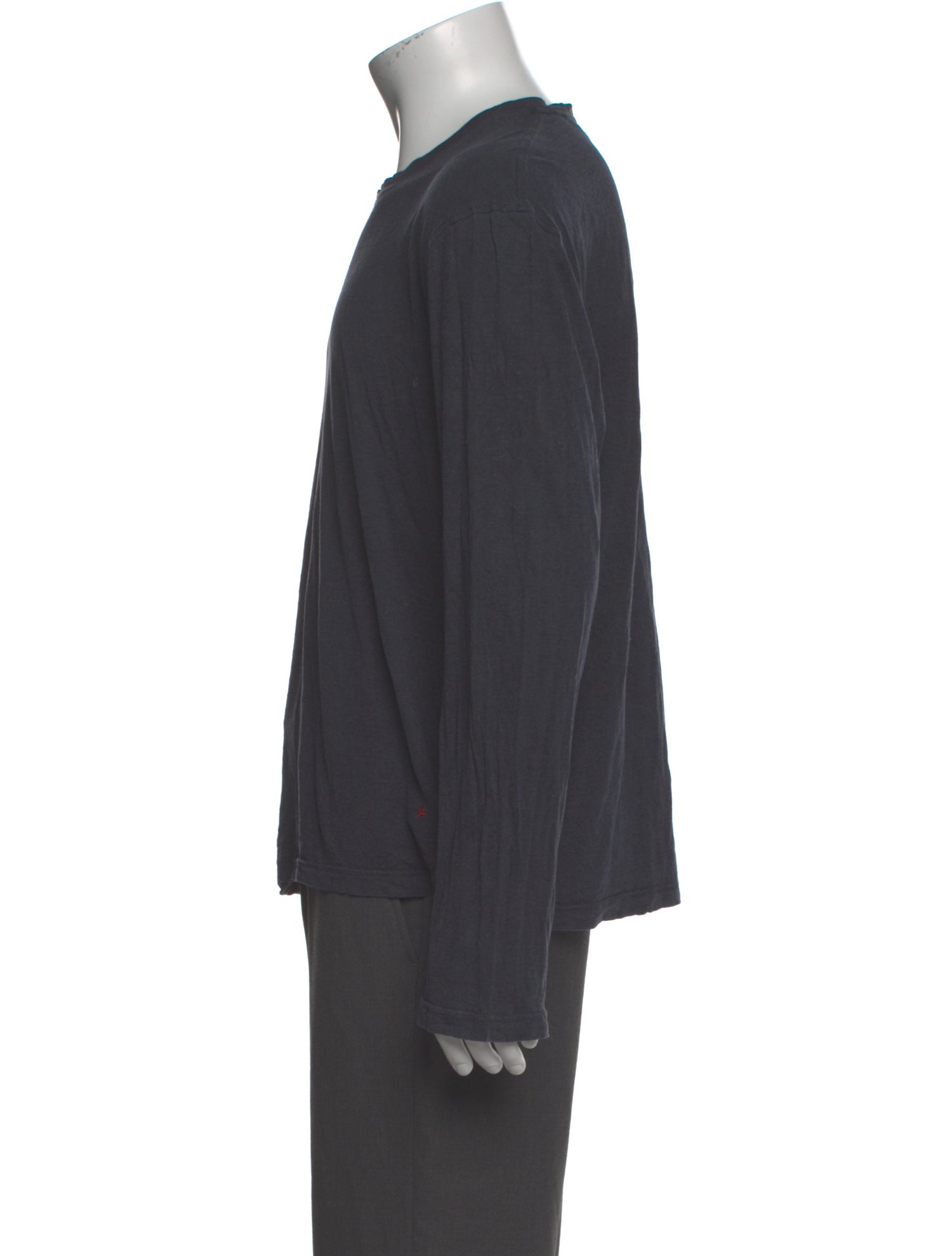 Isaia Silk Crew Neck T-Shirt